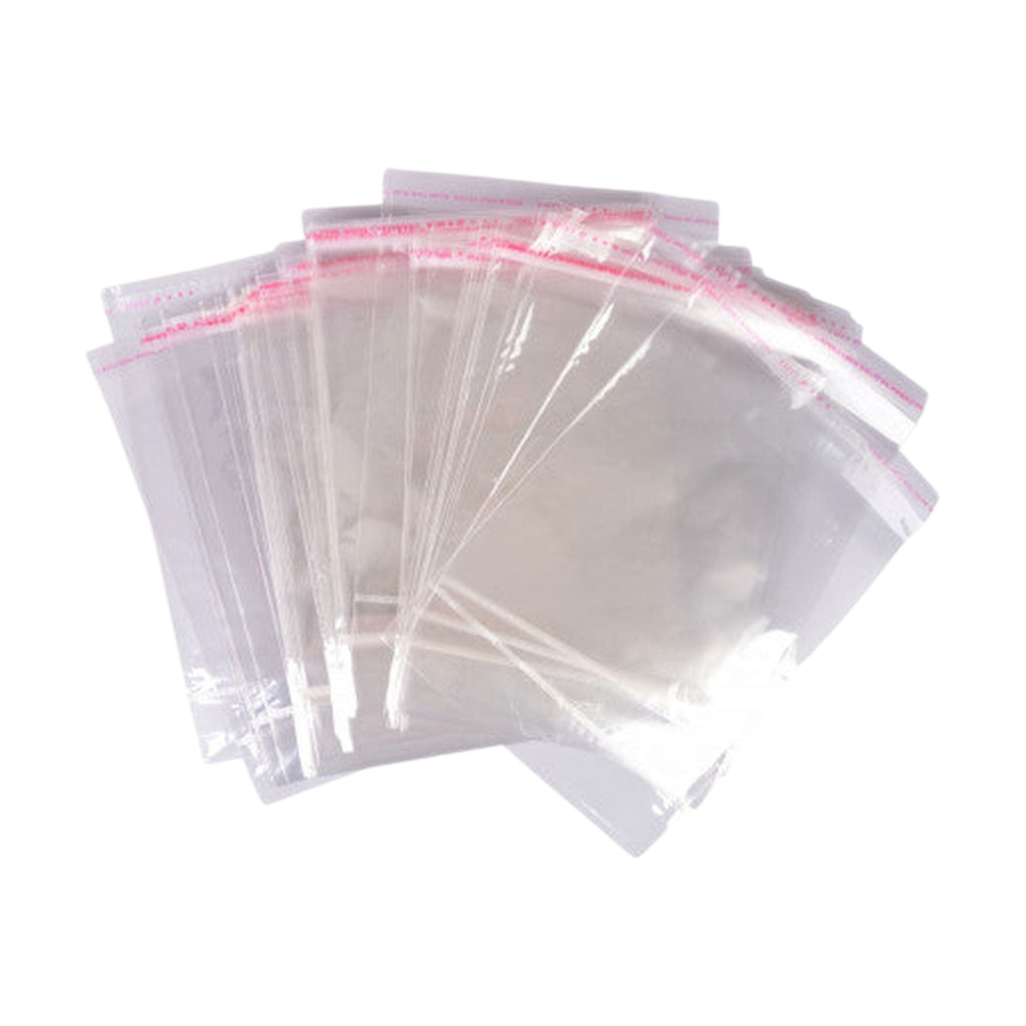 Polyprop Cellophane Selfseal Bags 10x11cm+3mm 100pack