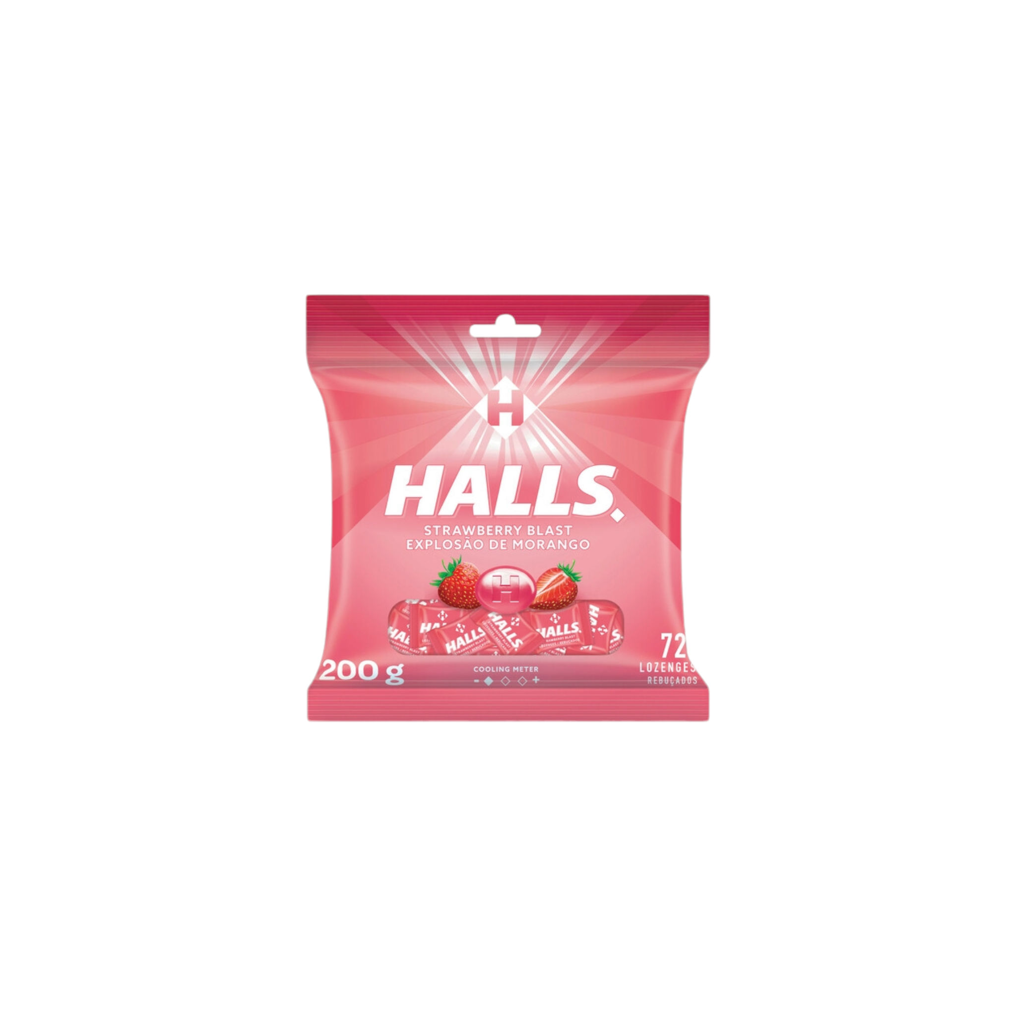 Halls Menthol Berry Cherry 72pcs