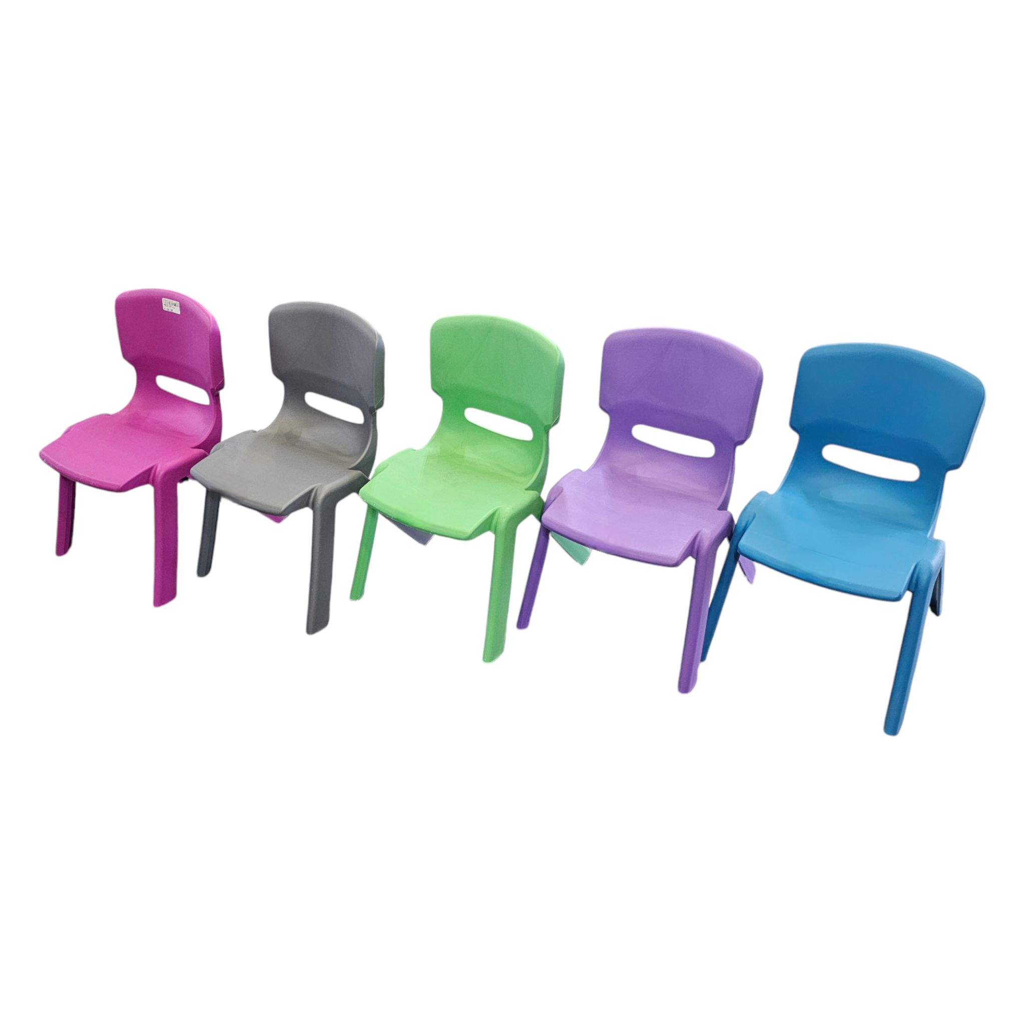 Preschool Colored Kiddies Chair 40cm Stackable