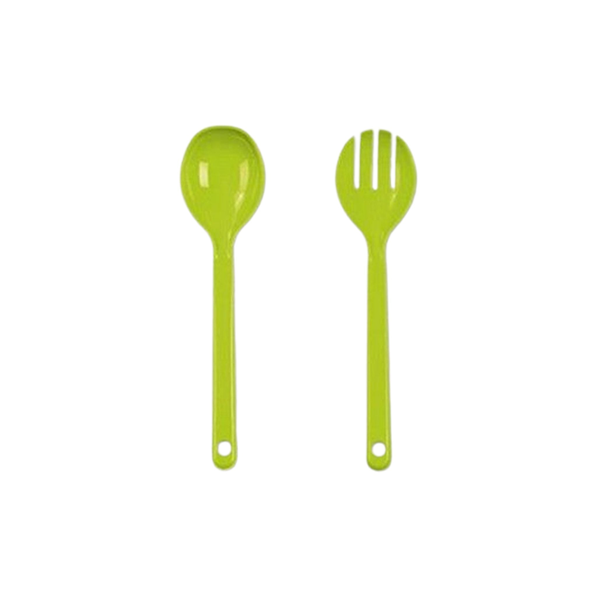 Elite Plastic Salad Fork & Spoon 2pc Set