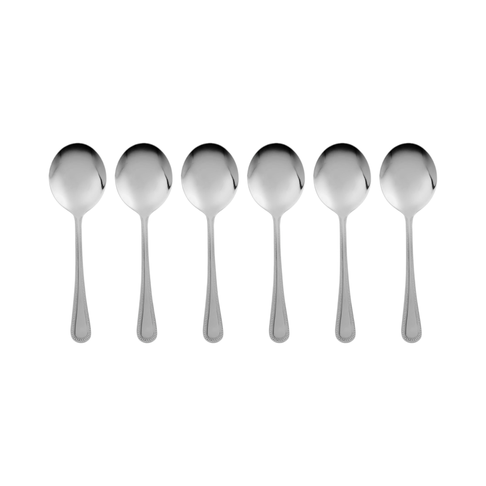 Stainless Steel Soup Spoon 6pc Gift Set SGN499