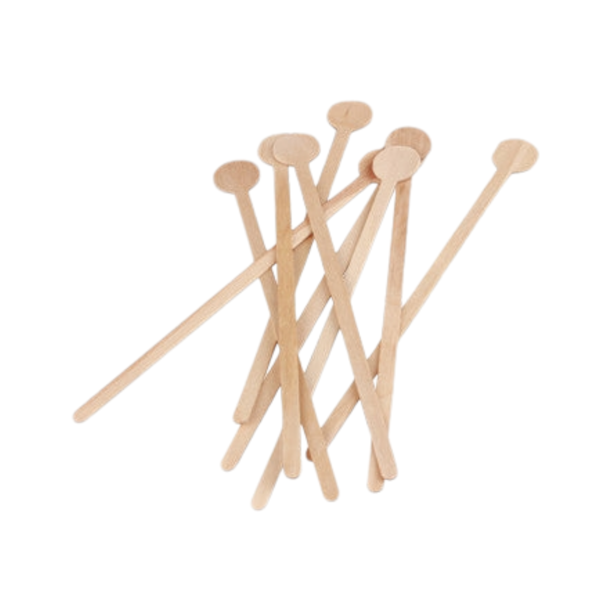 Cocktail Stirrer Sticks 18cm Round  Birchwood 100pack