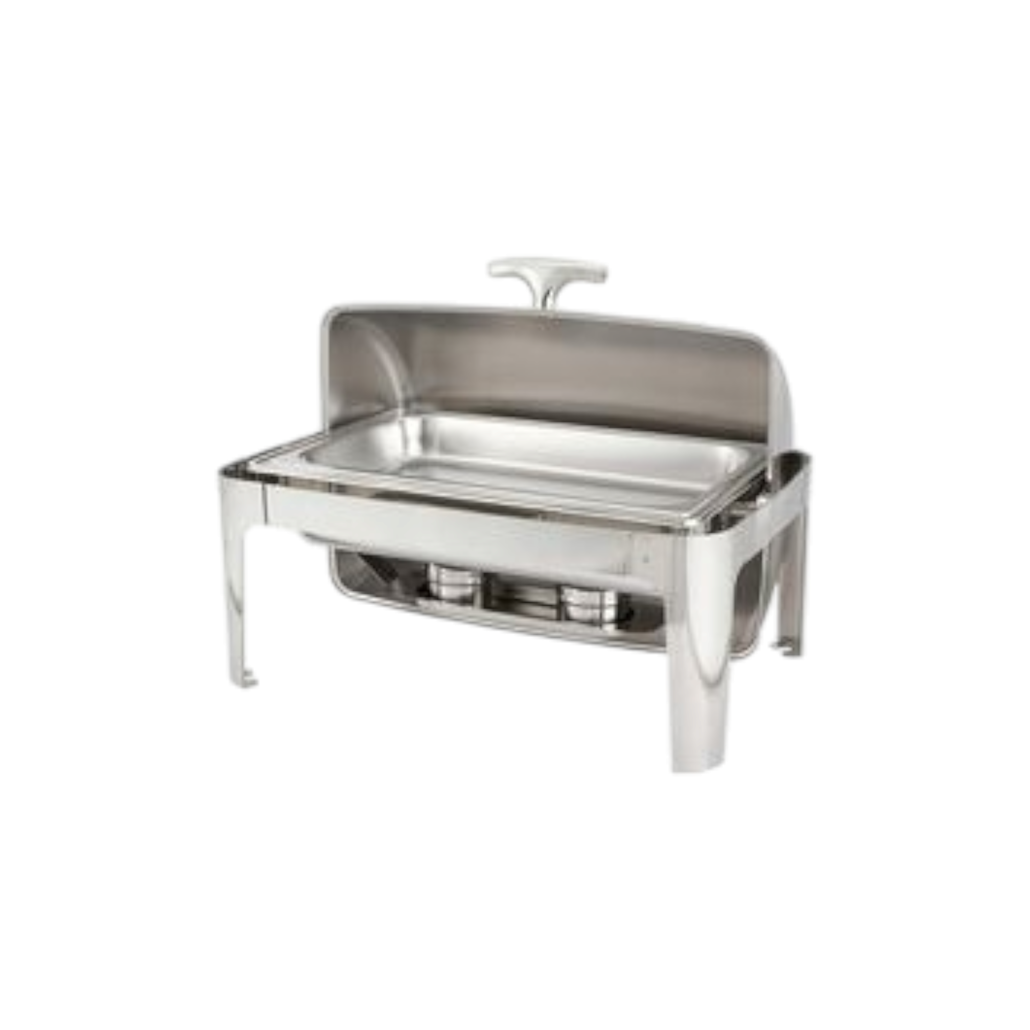 Chafing Dish Rectangular Roll on Top Baine Marie