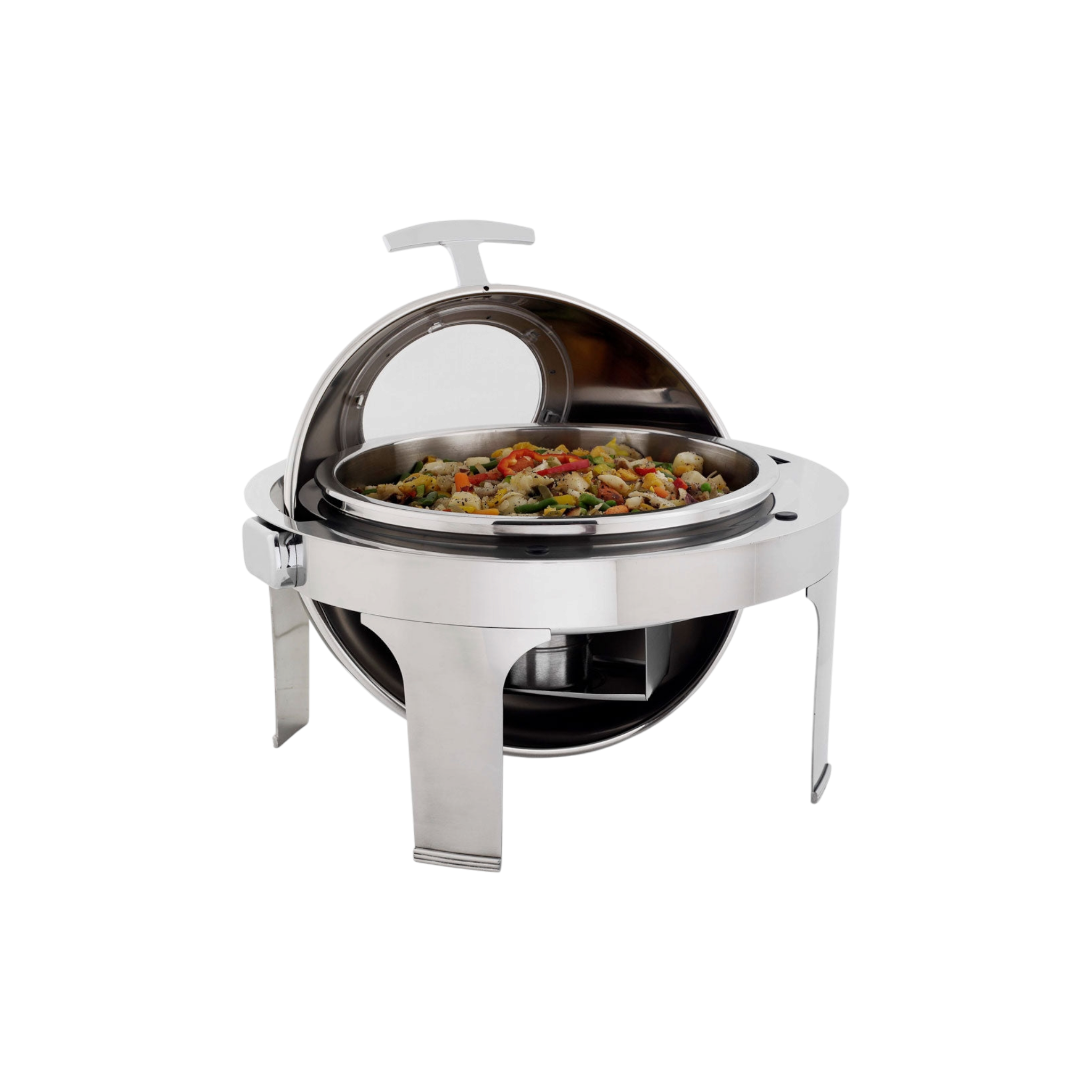 Chafing Dish Round With Window Lid - Baine Marie HV136