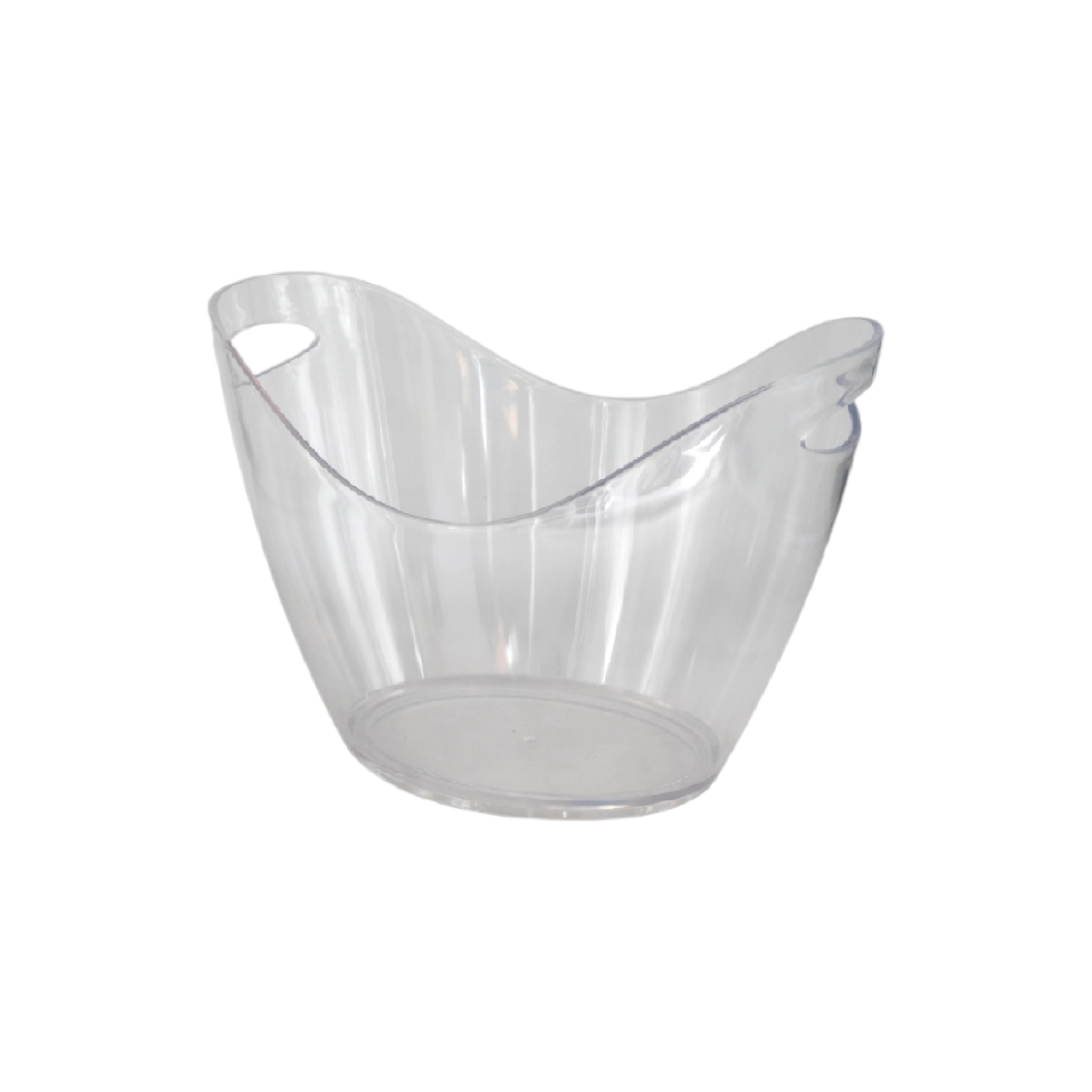 Bar Butler Ice Bucket Oval Clear PS Plastic 7Ltr