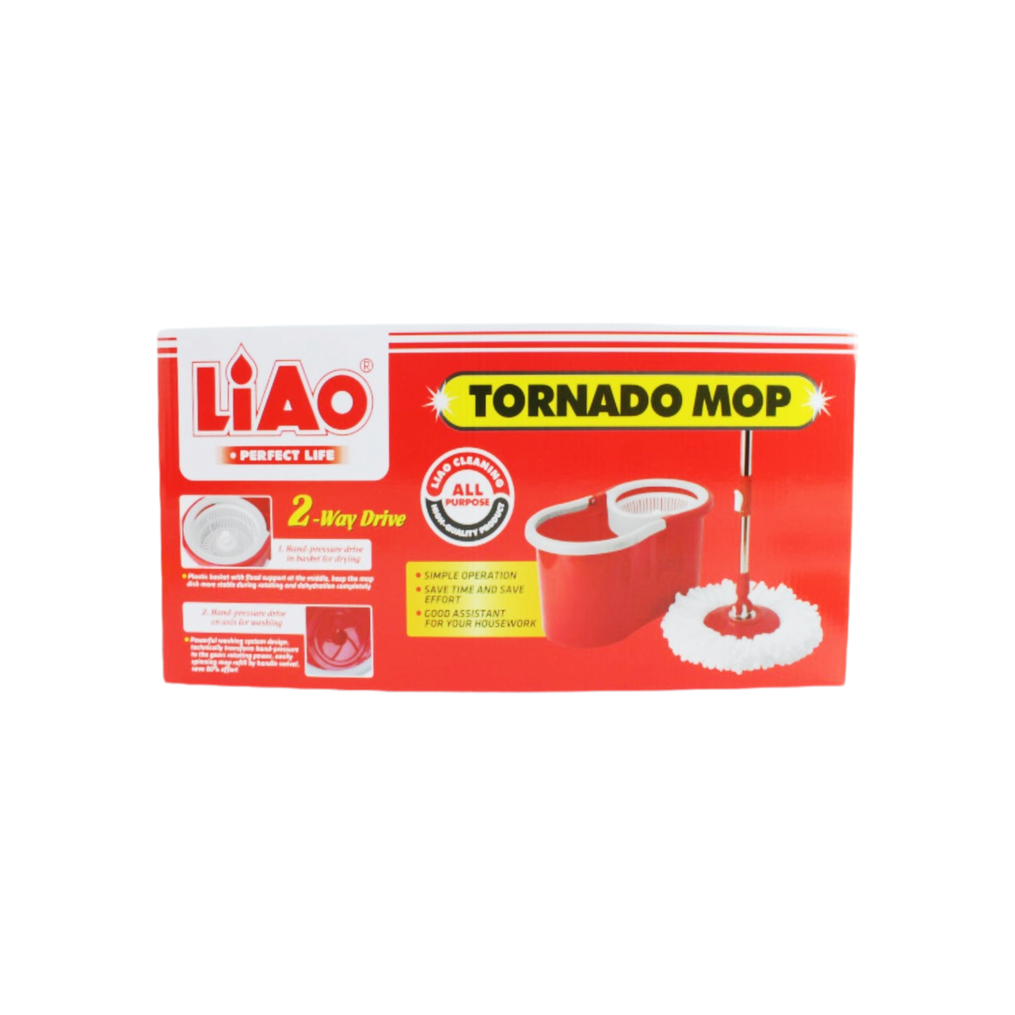 LIAO Tornado Mop with Bucket Steel XHCL087