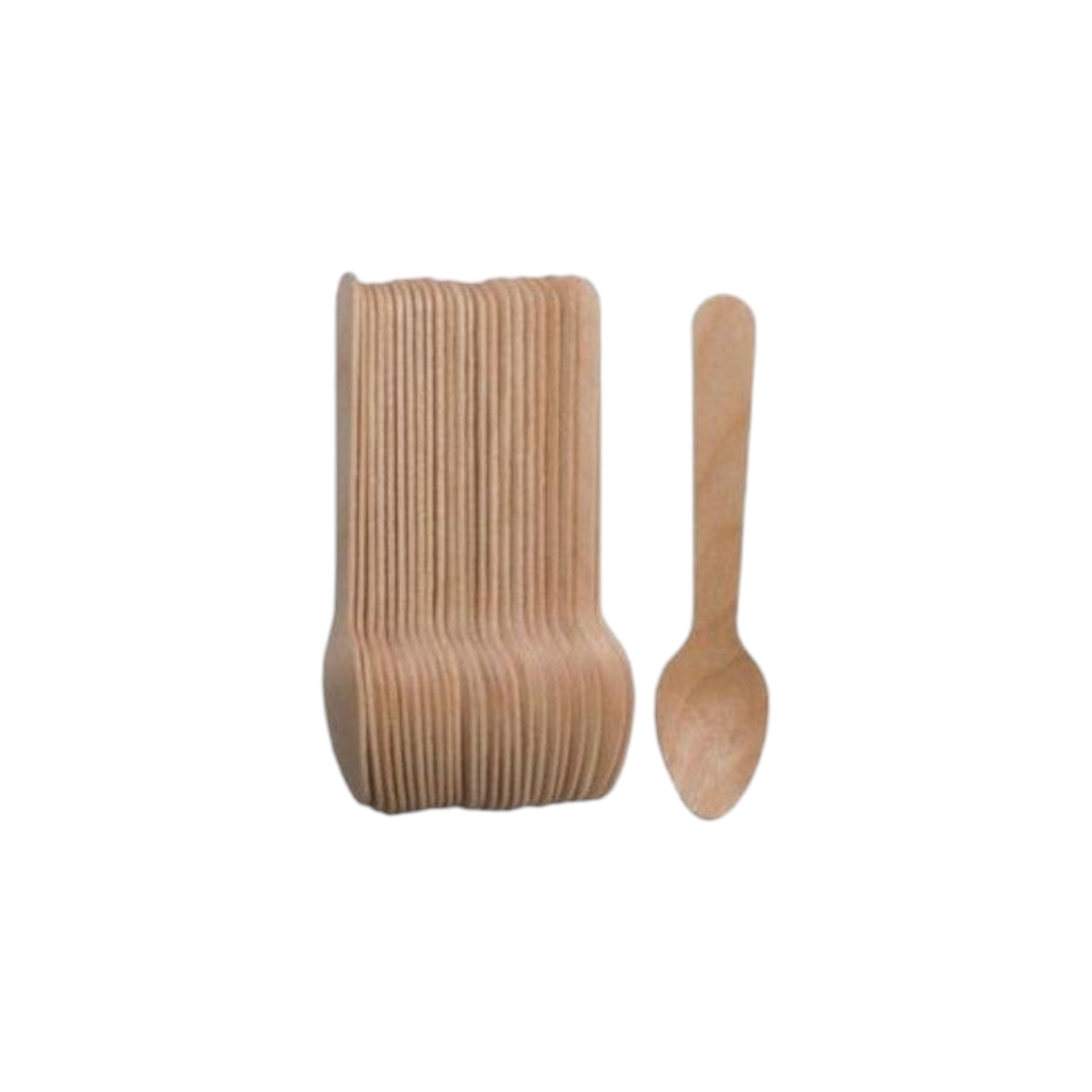 Regent Wooden Disposable Teaspoons 24pack 35140