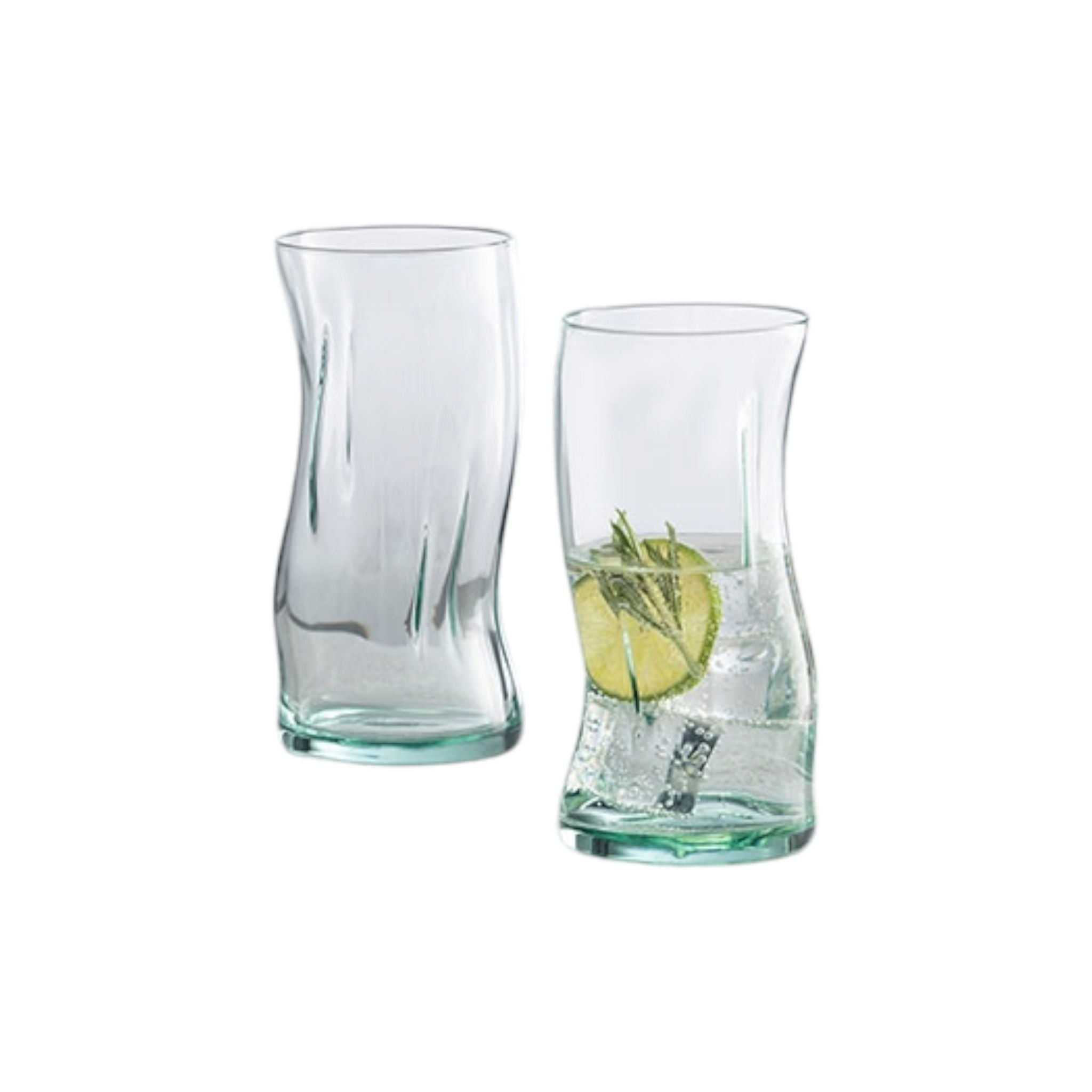 Pasabahce Amorf Hiball Glass Tumbler 440ml Recycle 4pack