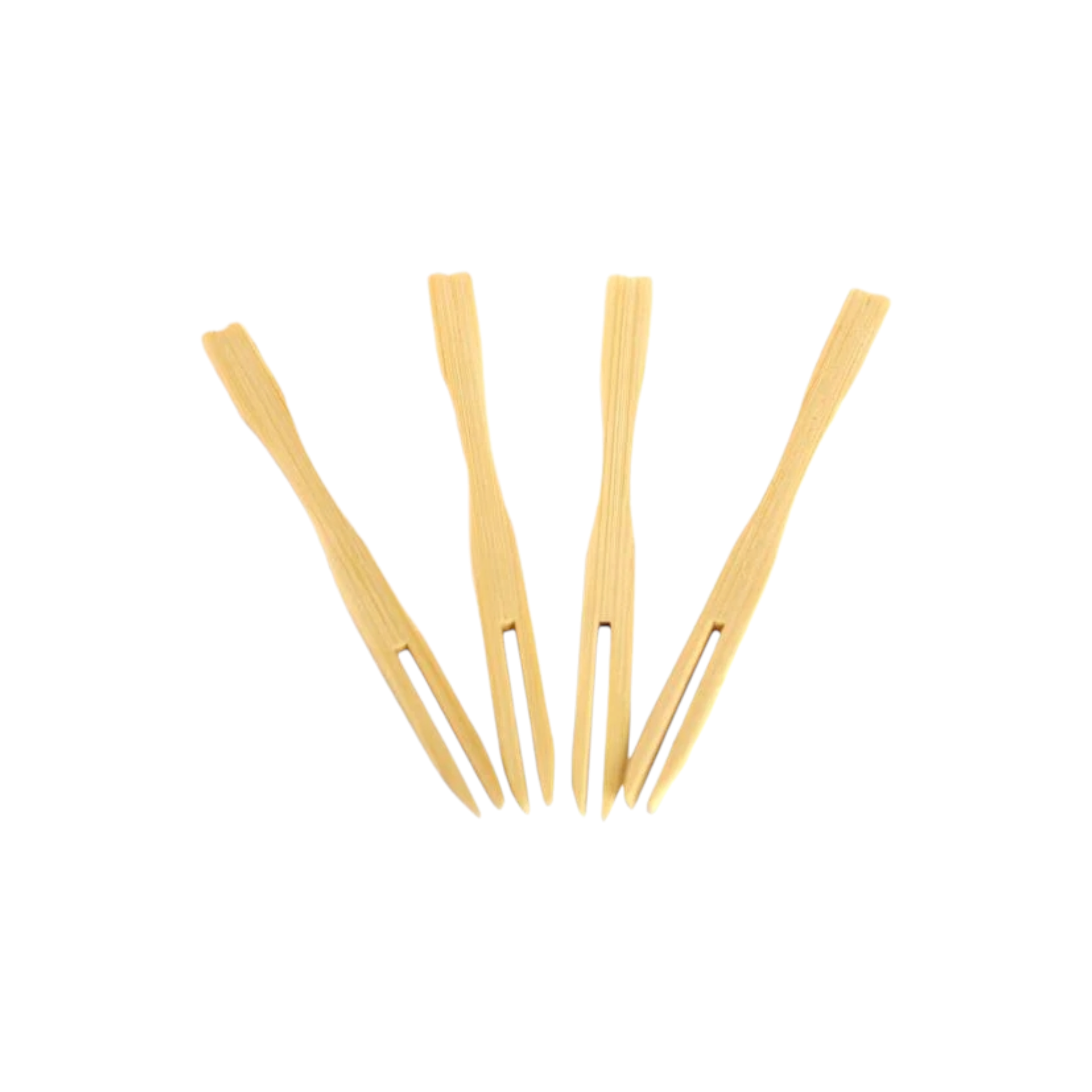 Wooden Bamboo Cocktail Picks 9cm 50pack