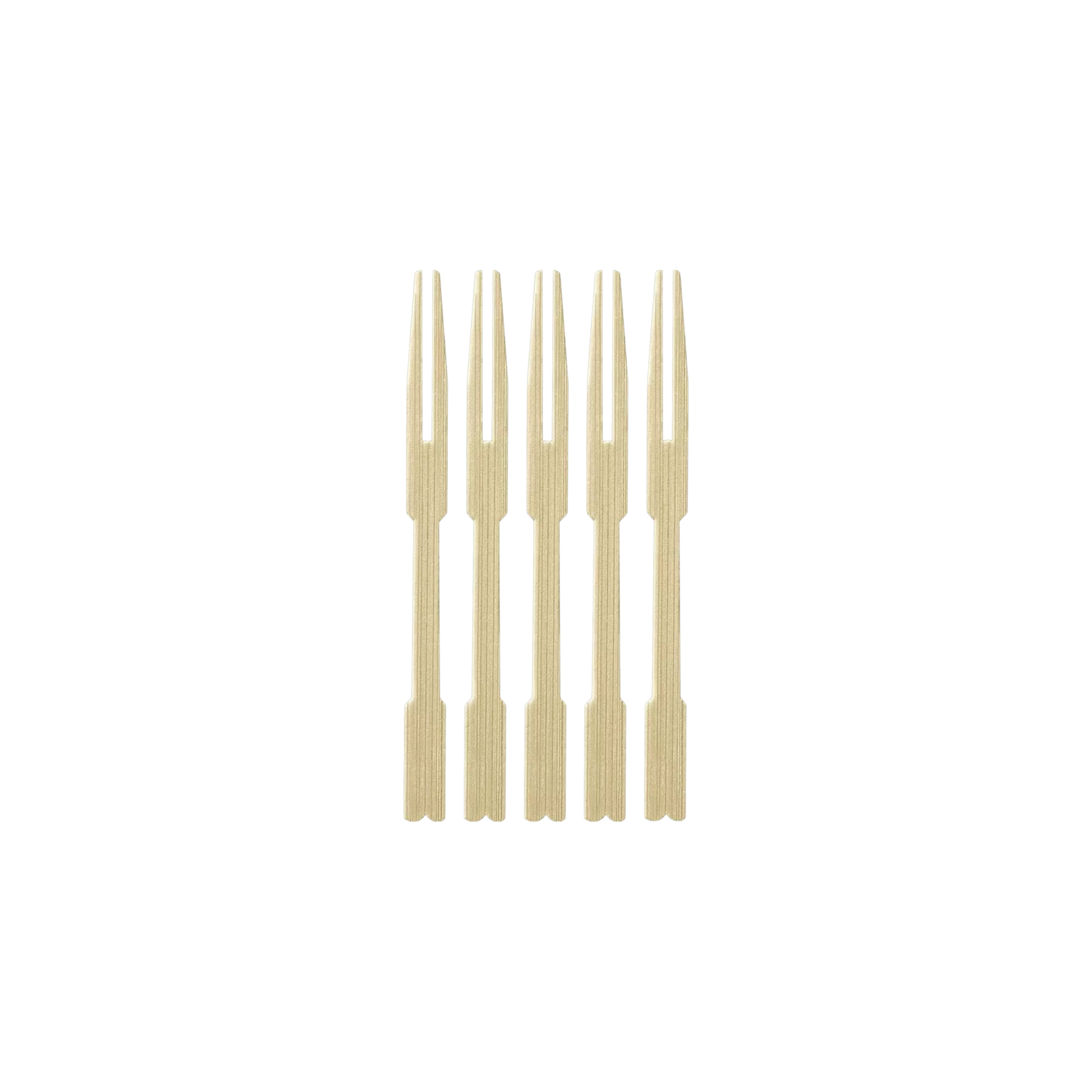 Wooden Bamboo Cocktail Picks 9cm 50pack