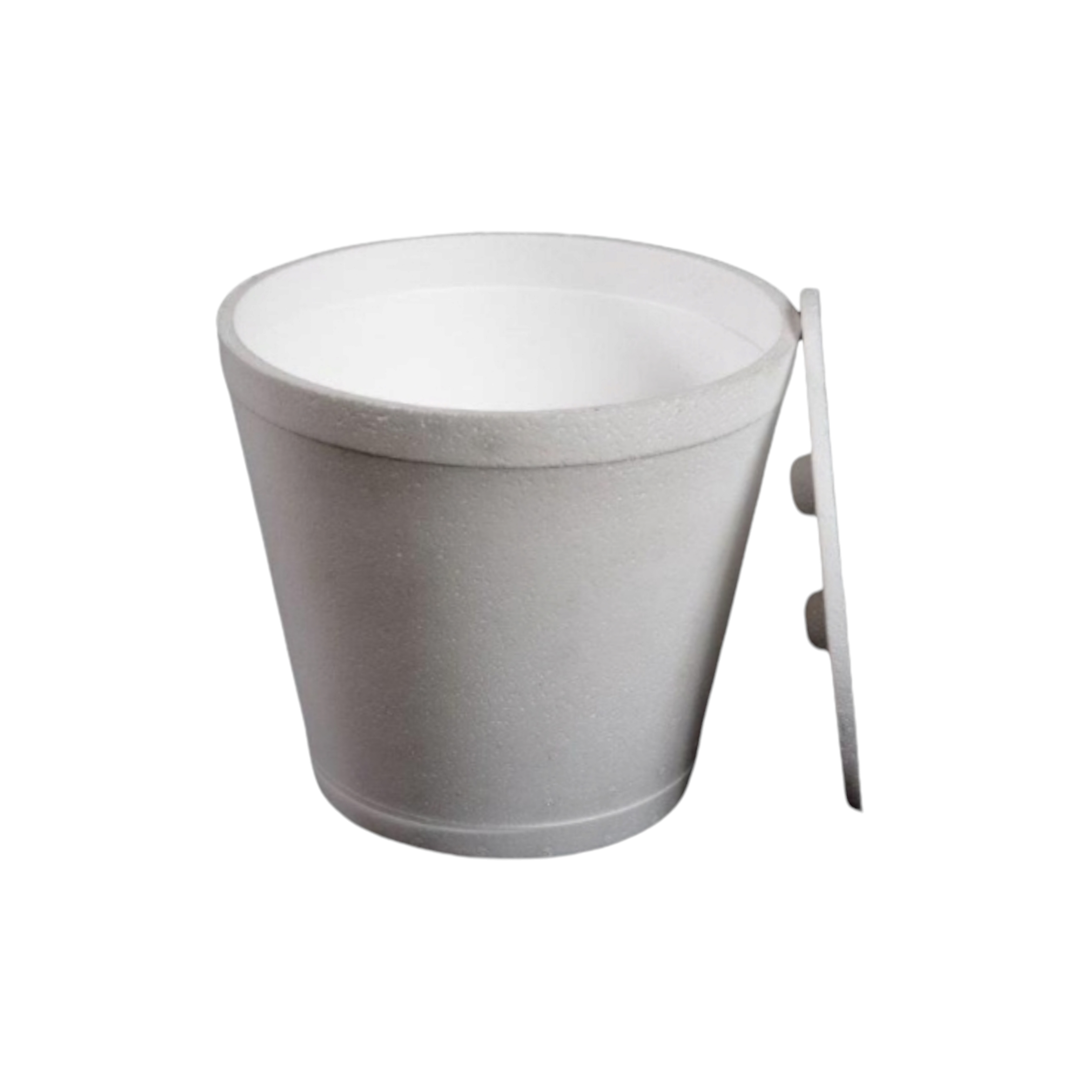 Polystyrene Ice Bucket 6.5L with Lid Thermal Storage Cooler Box