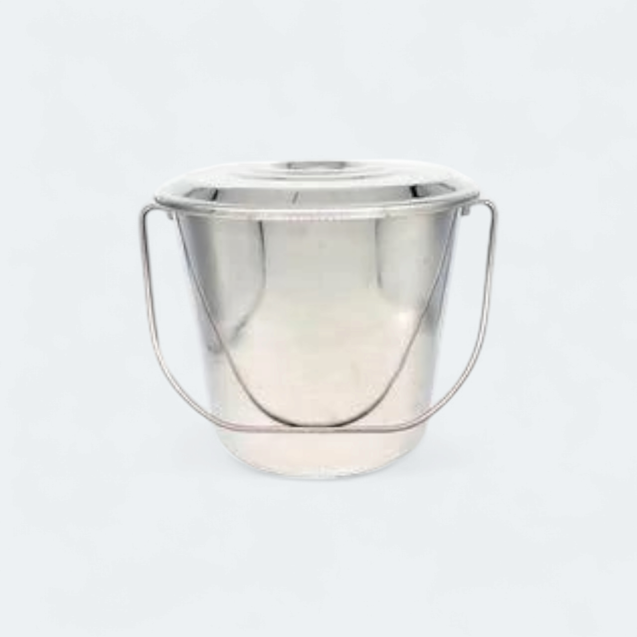 15L Stainless Steel Bucket with Lid