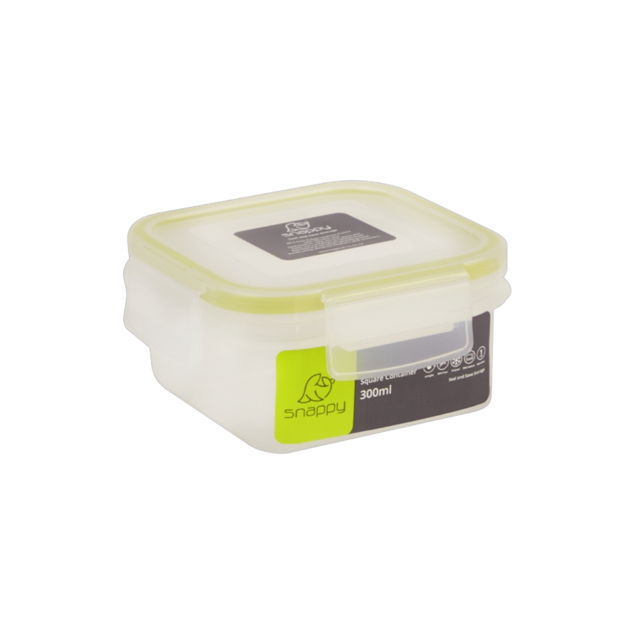 300ml Snappy Food Storage Container Square SN-S1