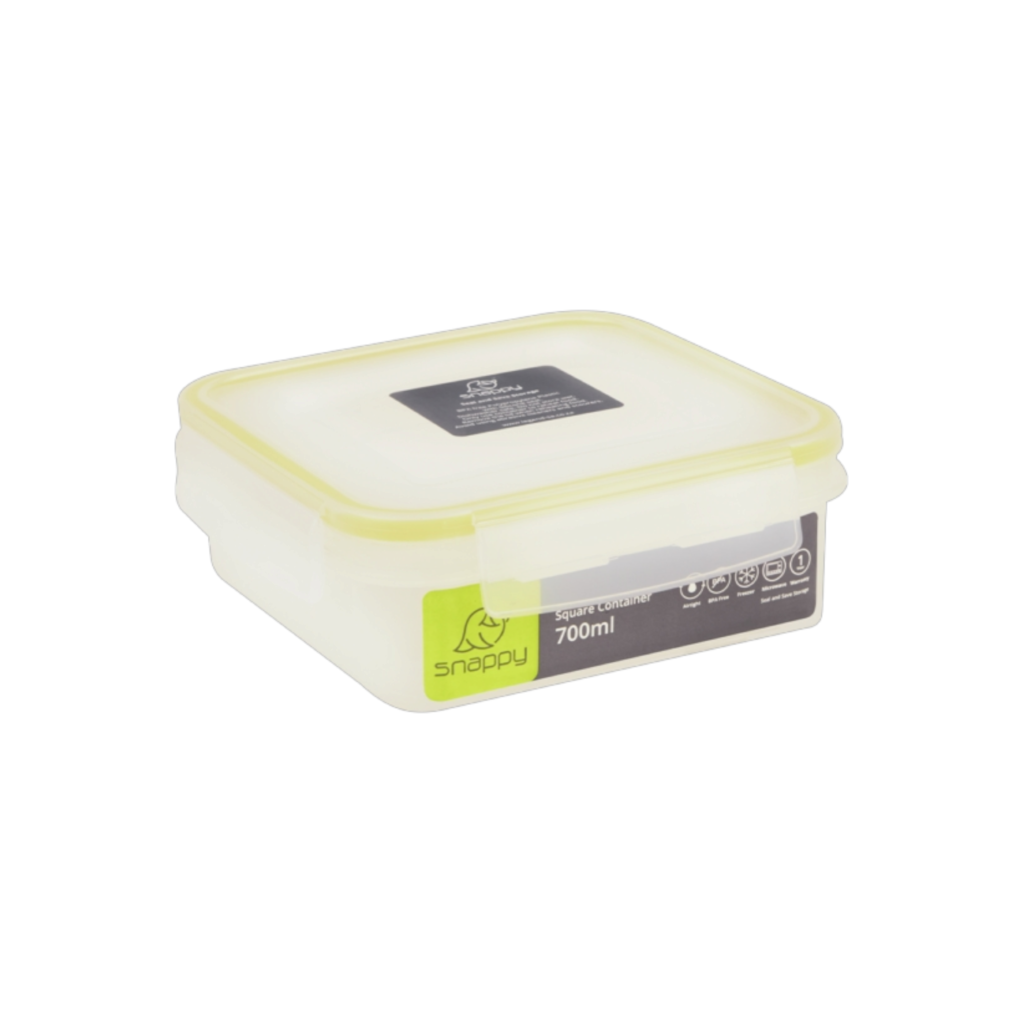 700ml Snappy Food Storage Container Square SN-S2