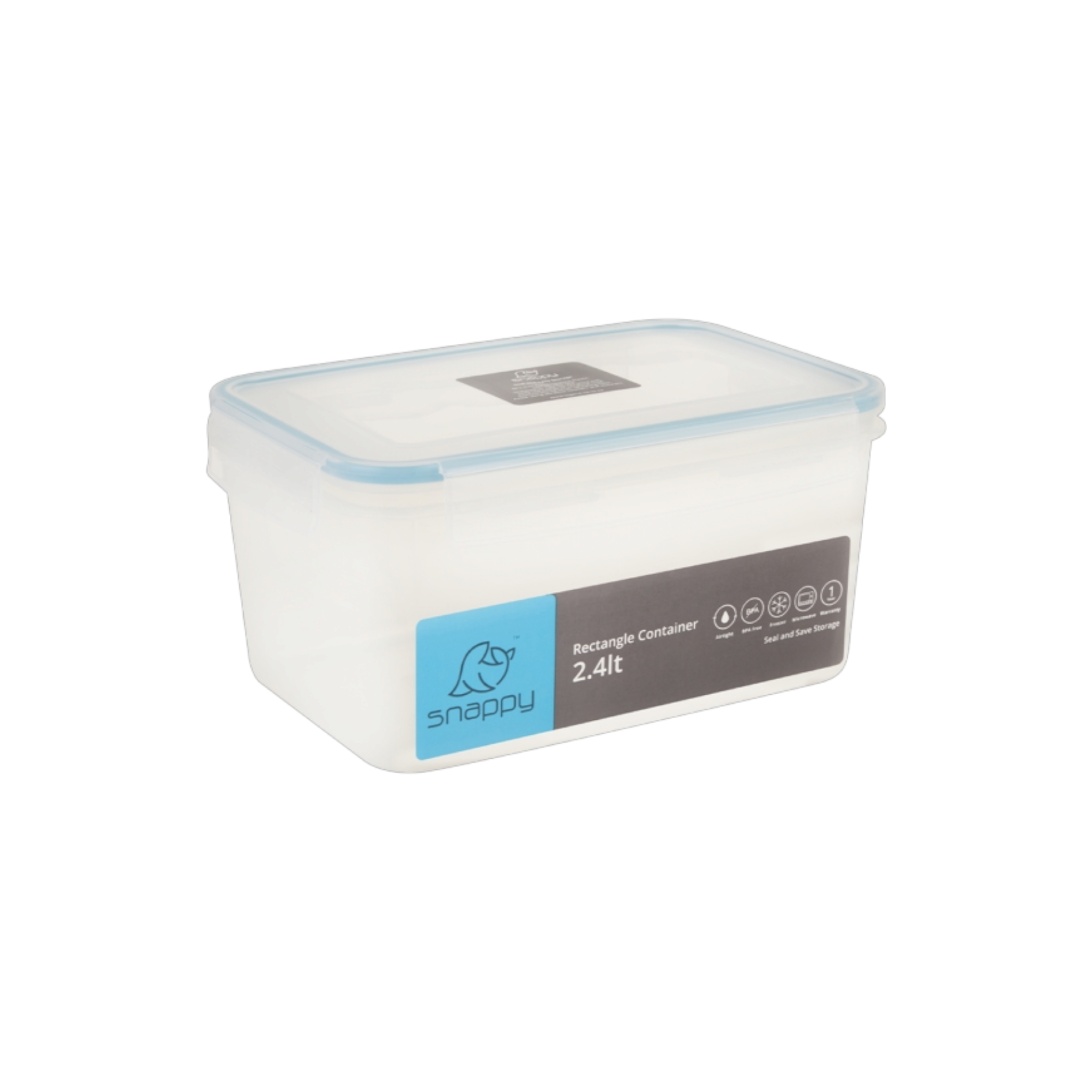 2.4L Snappy Food Storage  Container Rectangle SN-R41