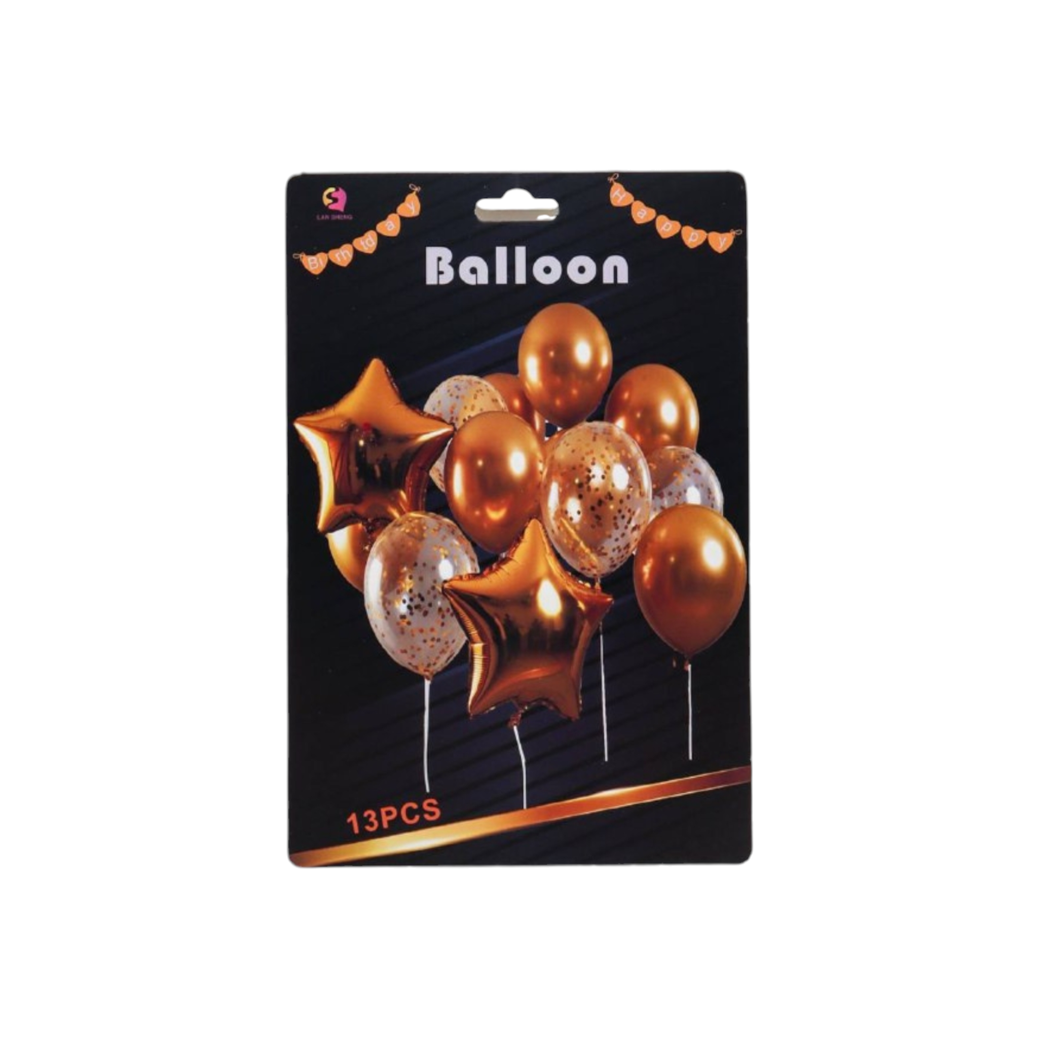 Latex Foil Balloon Bouquet 13pc Set