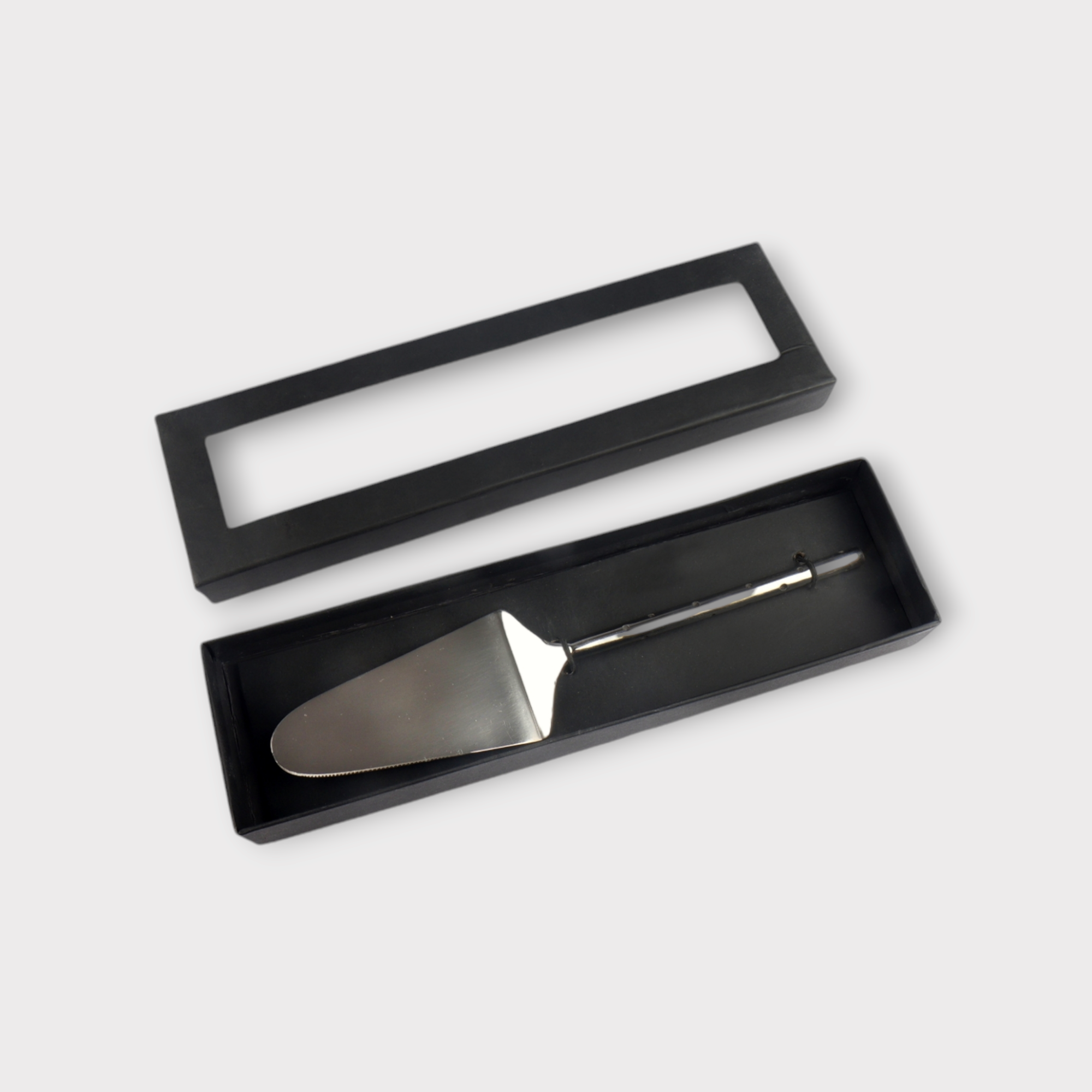 Cake Lifter Plain Stainless Steel in Gift Box