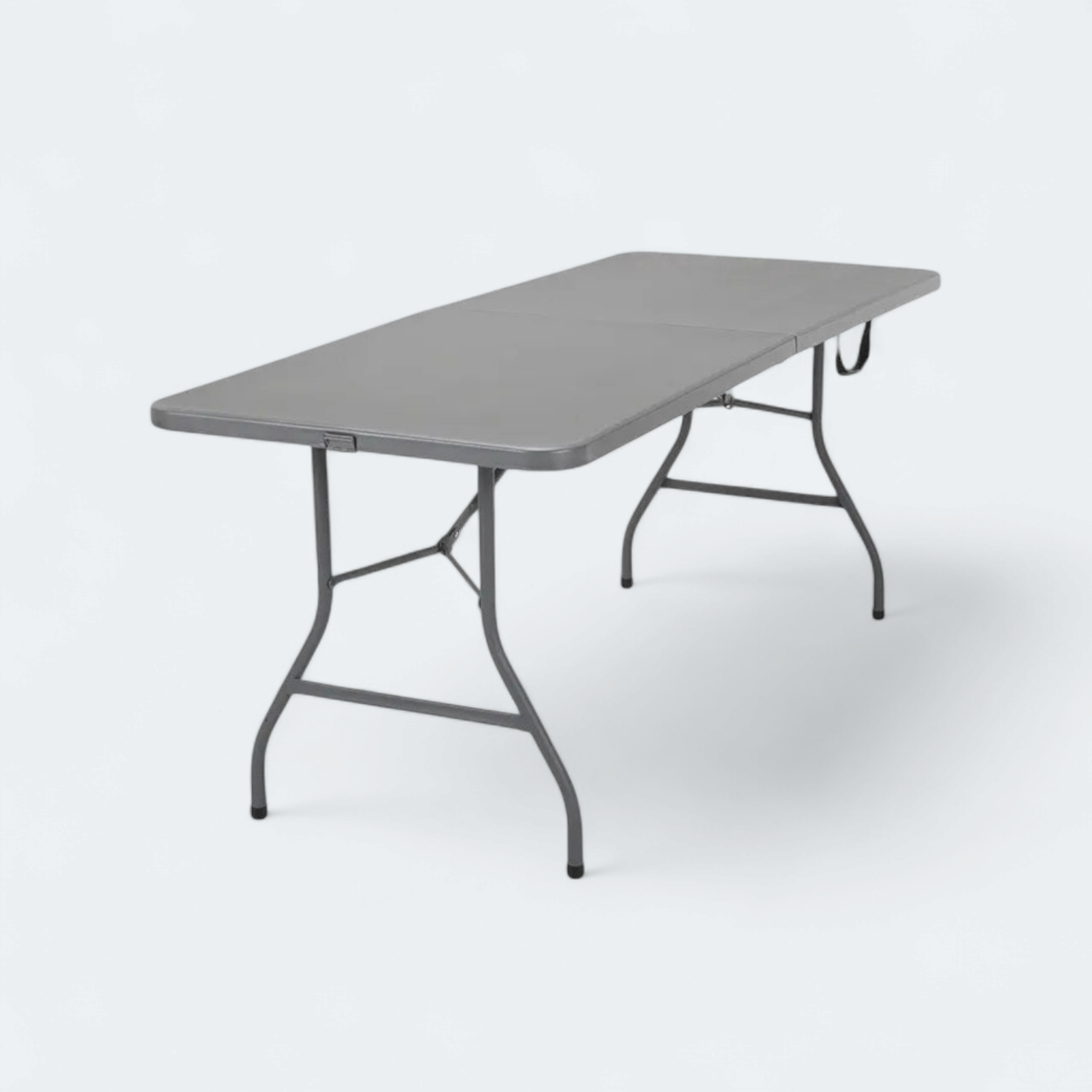 1.8m Folding Trestle Table 6ft Grey