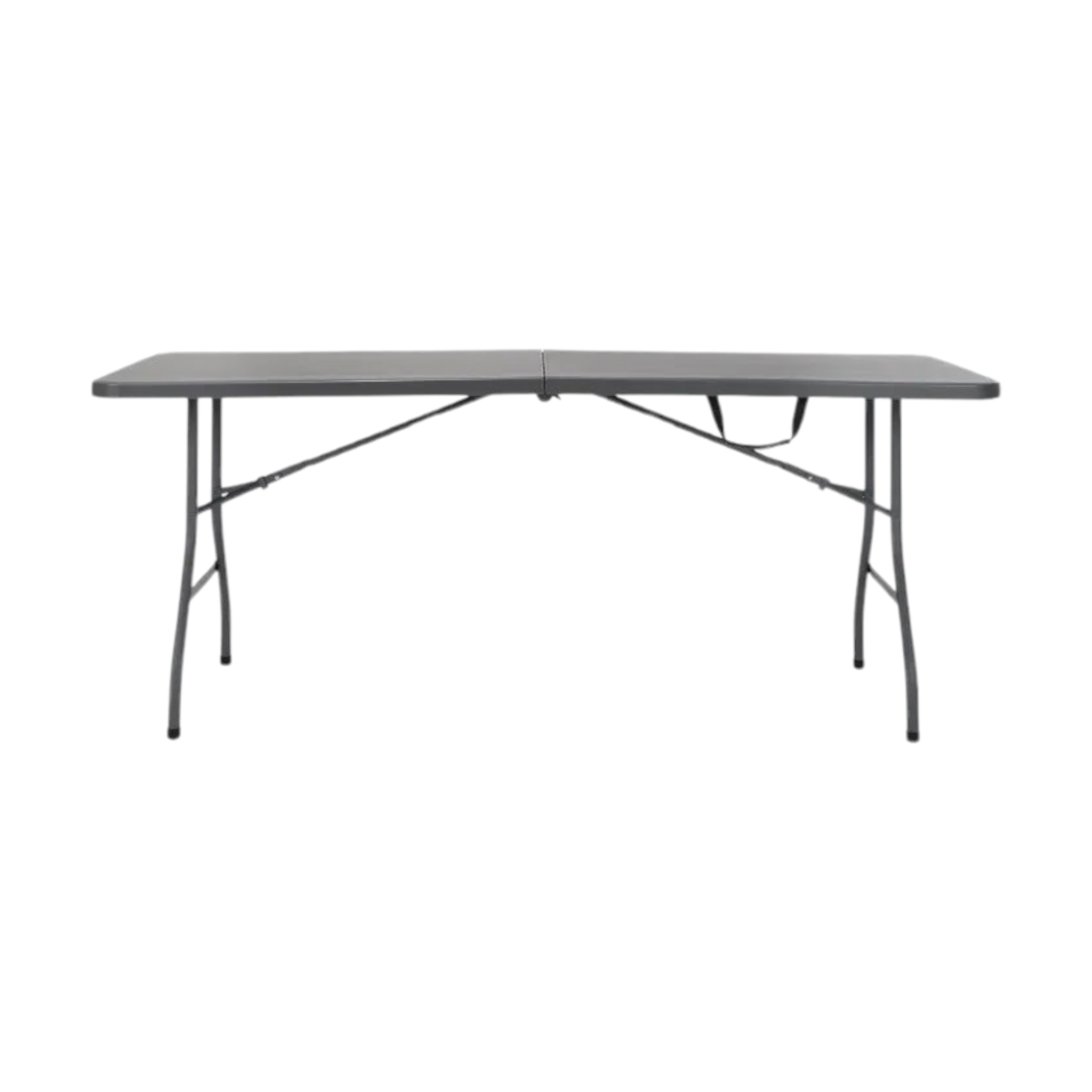 1.8m Folding Trestle Table 6ft Grey