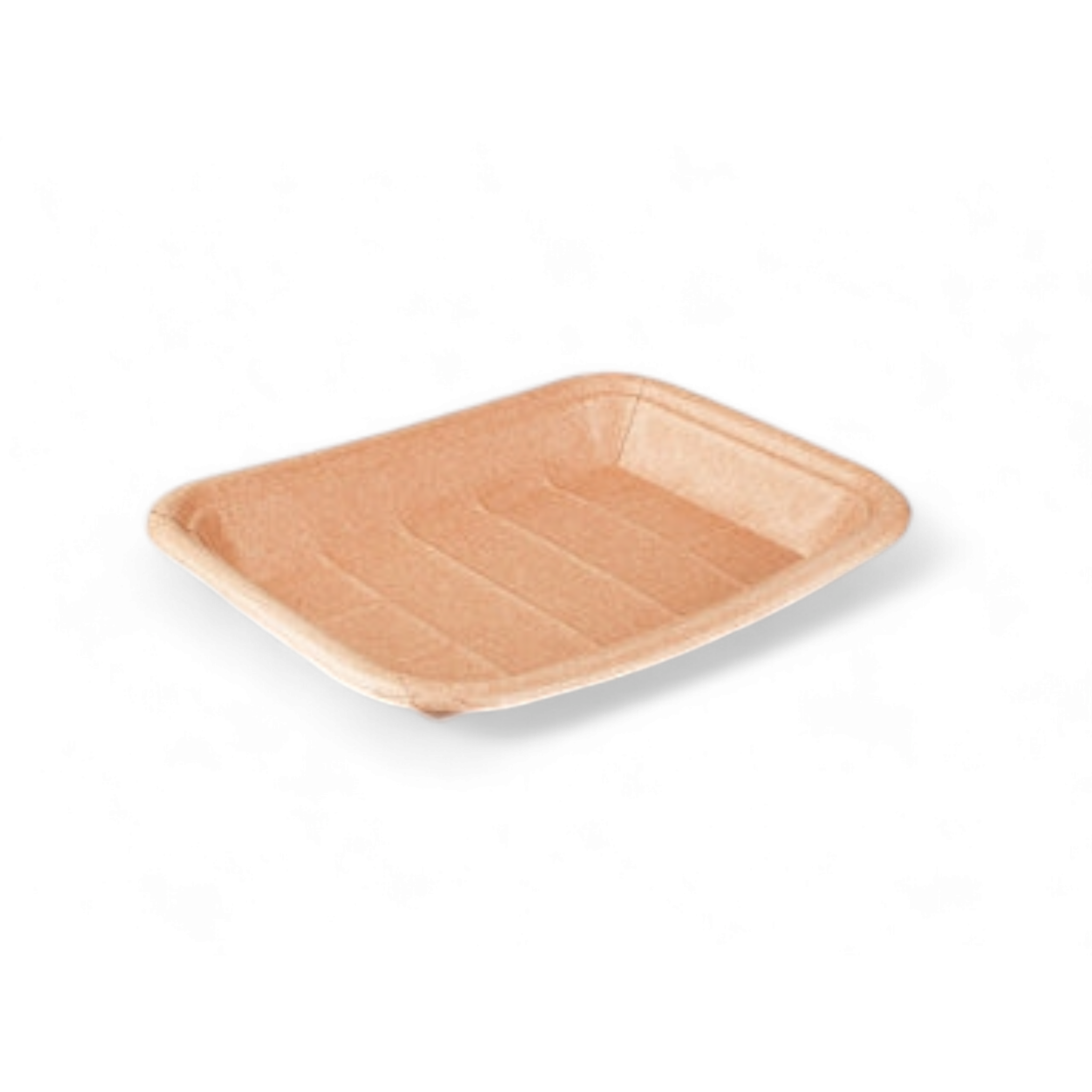 Kraft Paper Deli Food Flat Tray 205mmx141mm 5pack