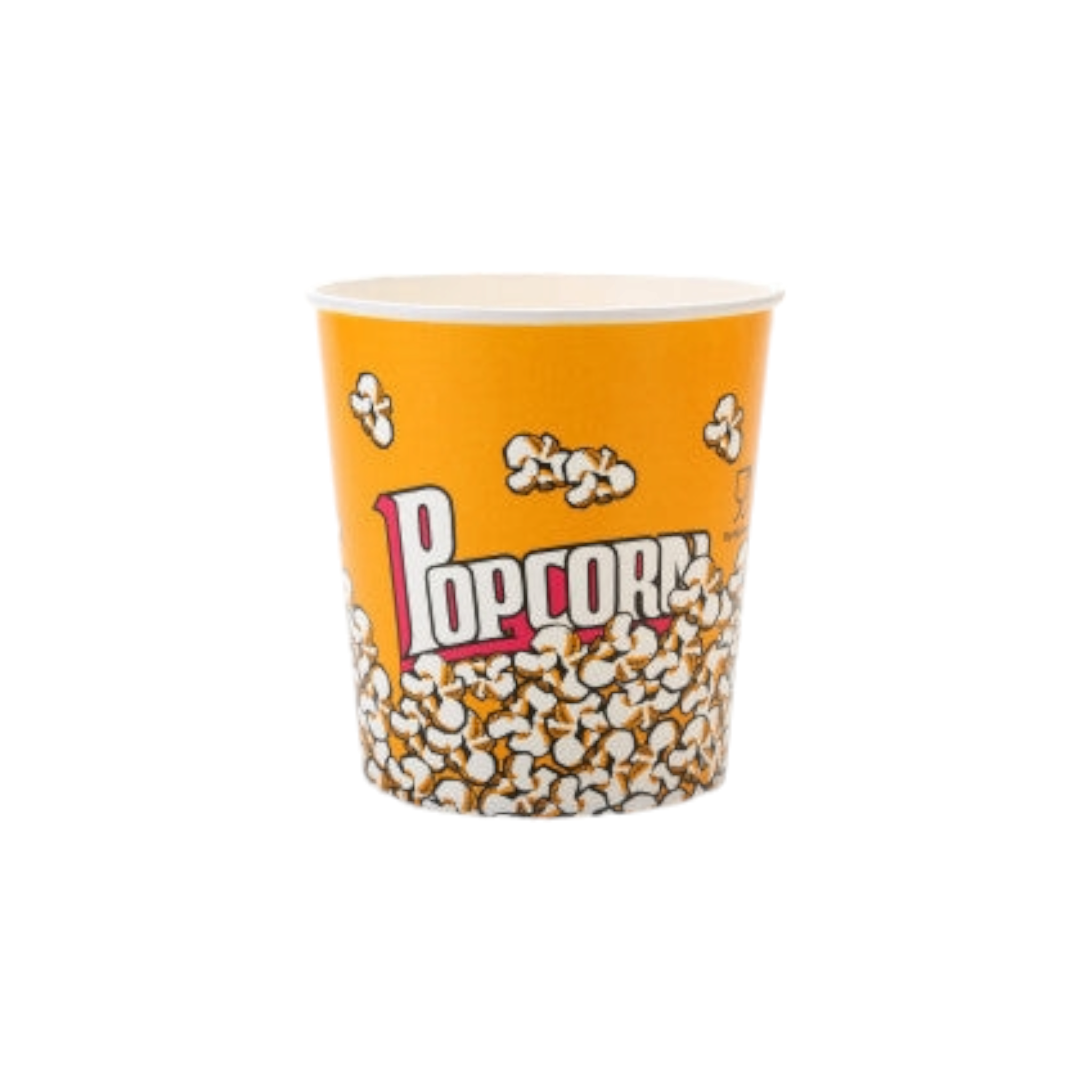 Popcorn Bucket 3.8L - 130oz Paper Box Holder Round