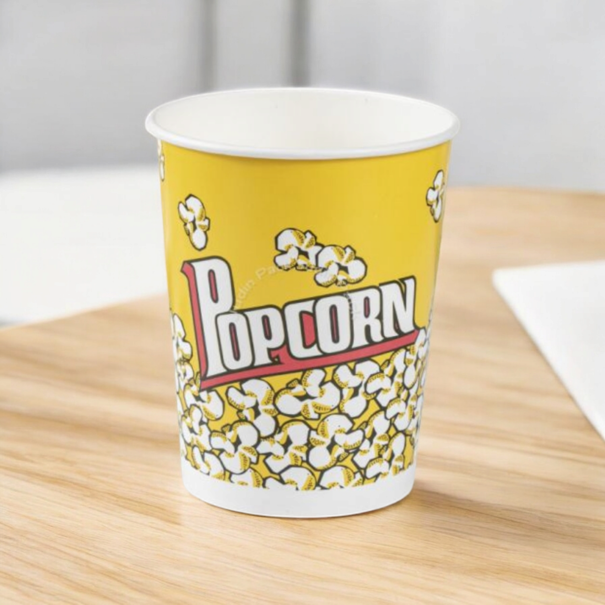 Popcorn Bucket 3.8L - 130oz Paper Box Holder Round