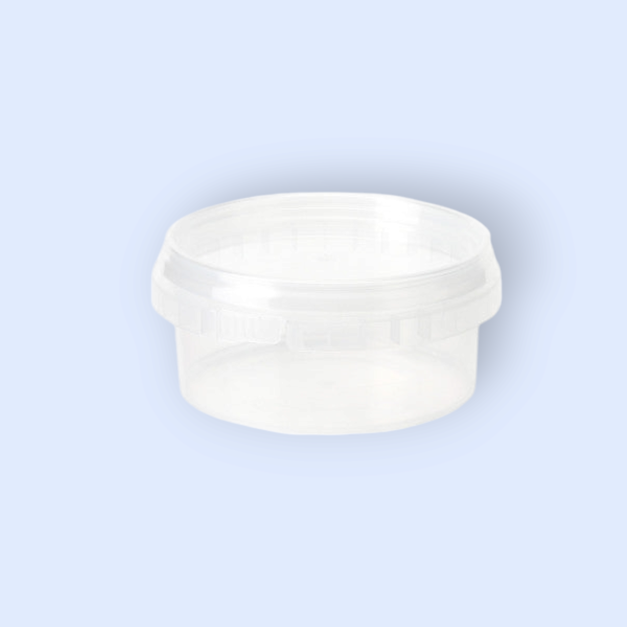 180ml PET Plastic Tub Tamper Proof with Clear Lid 10pack