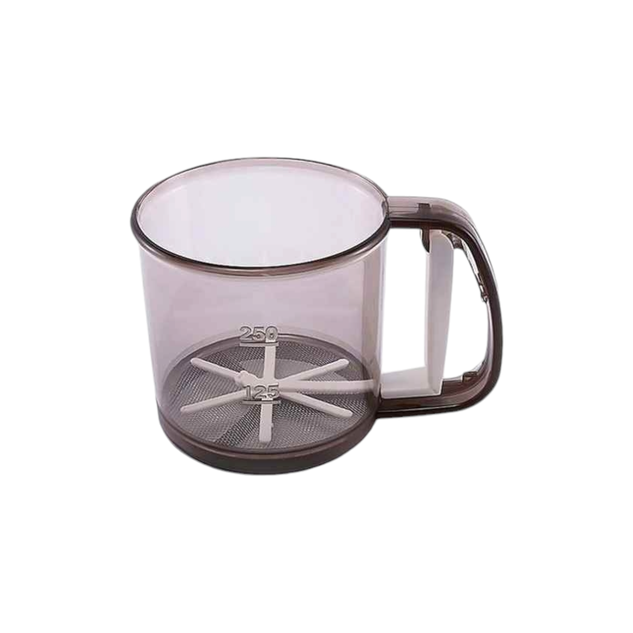 Handheld Semi-Automatic  Powder Flour Sieve Sifter cup