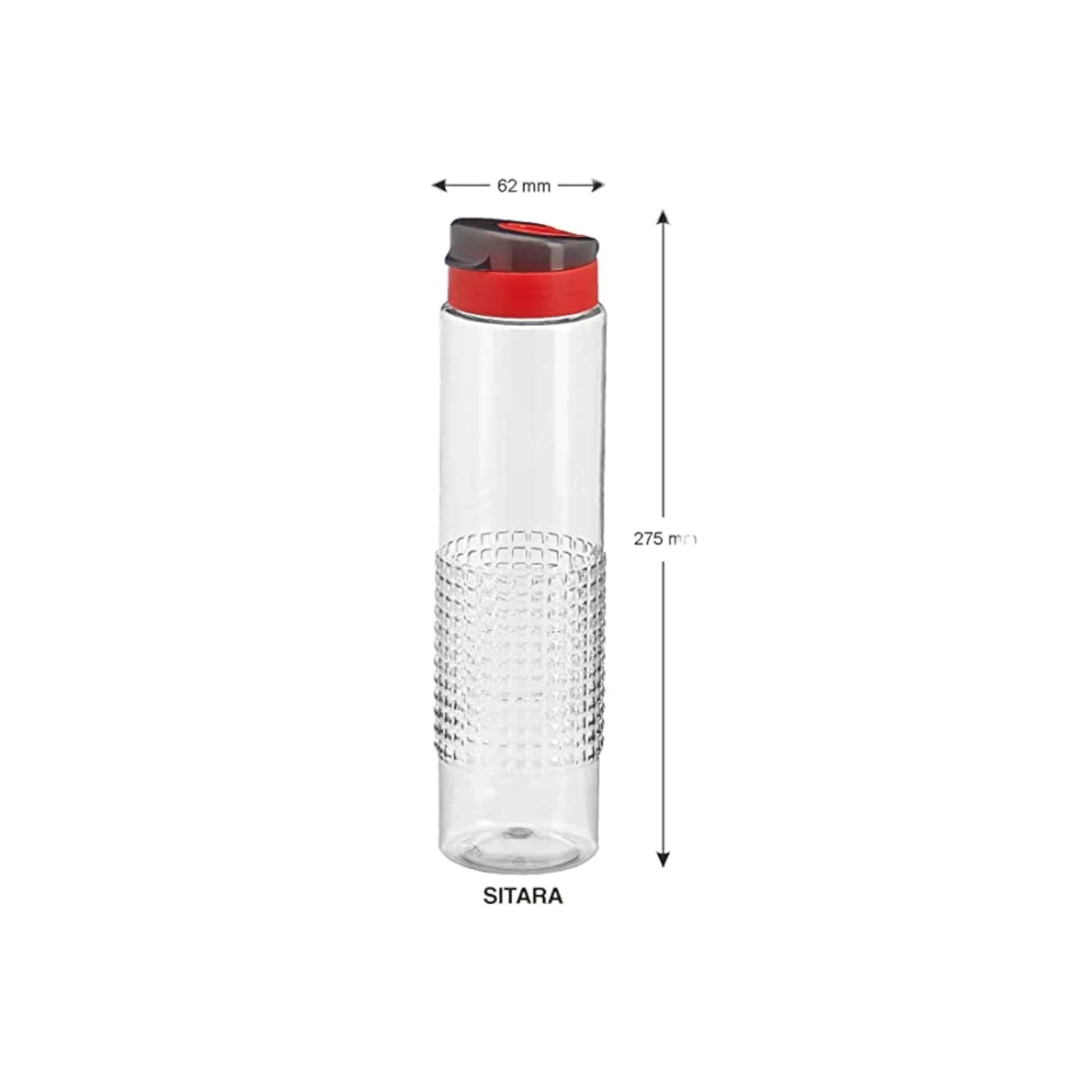 Sports Water Bottle 1000ml Steelo Sitara