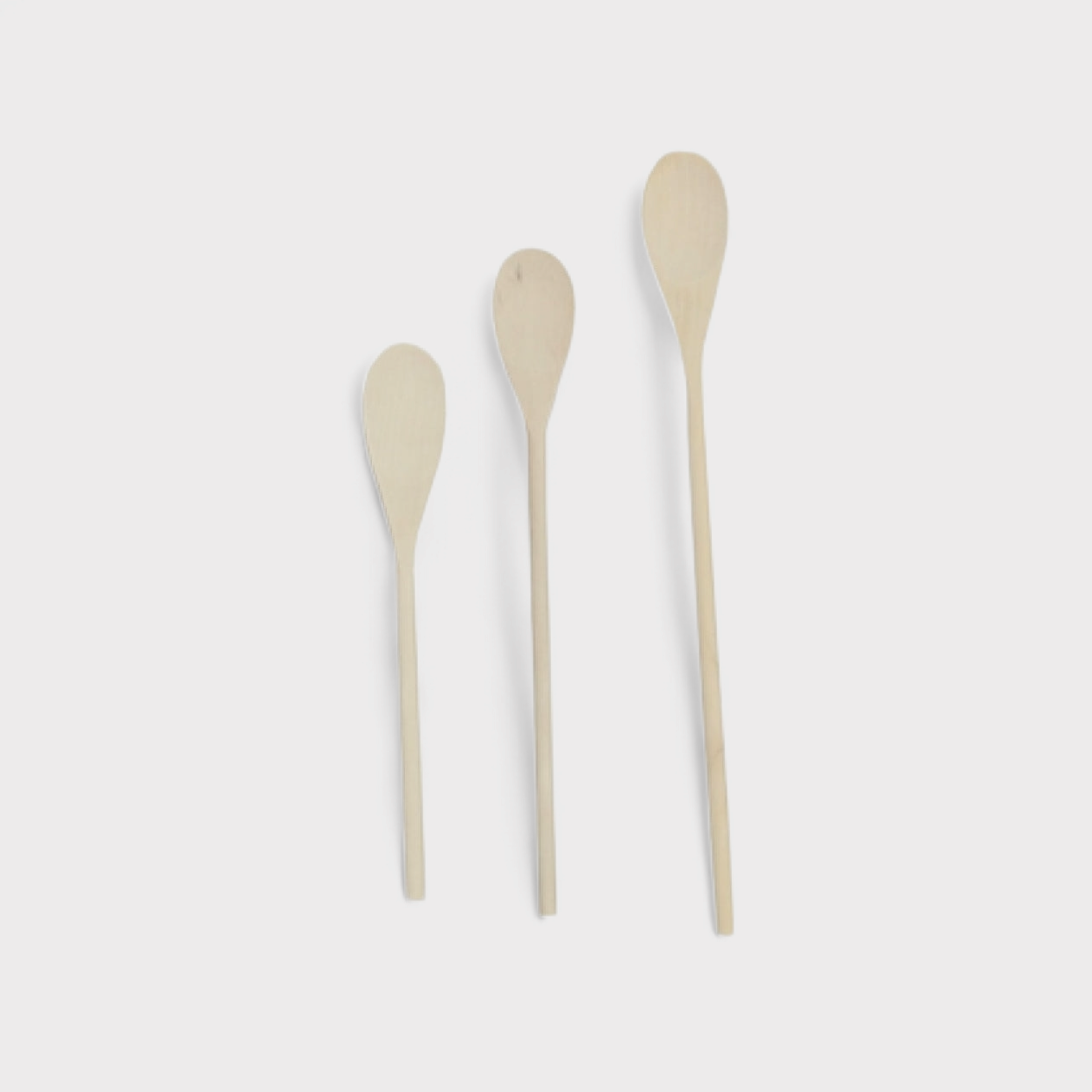 Wooden Spoon Set Wood 3pack 21015