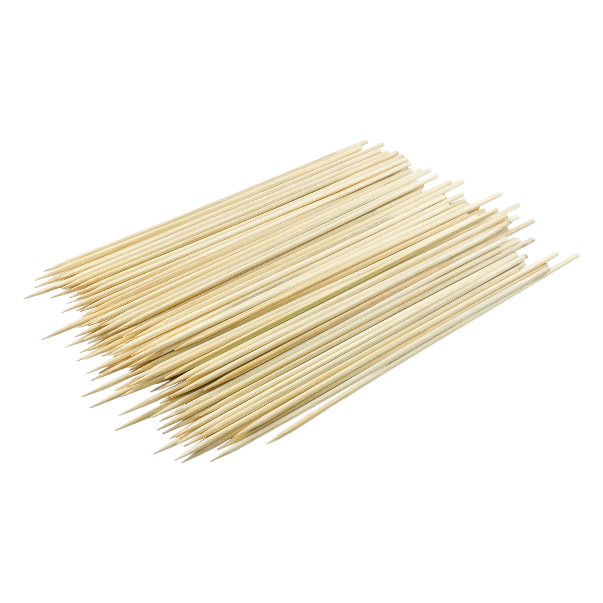 Wooden Bamboo Skewers 30cm 100pack