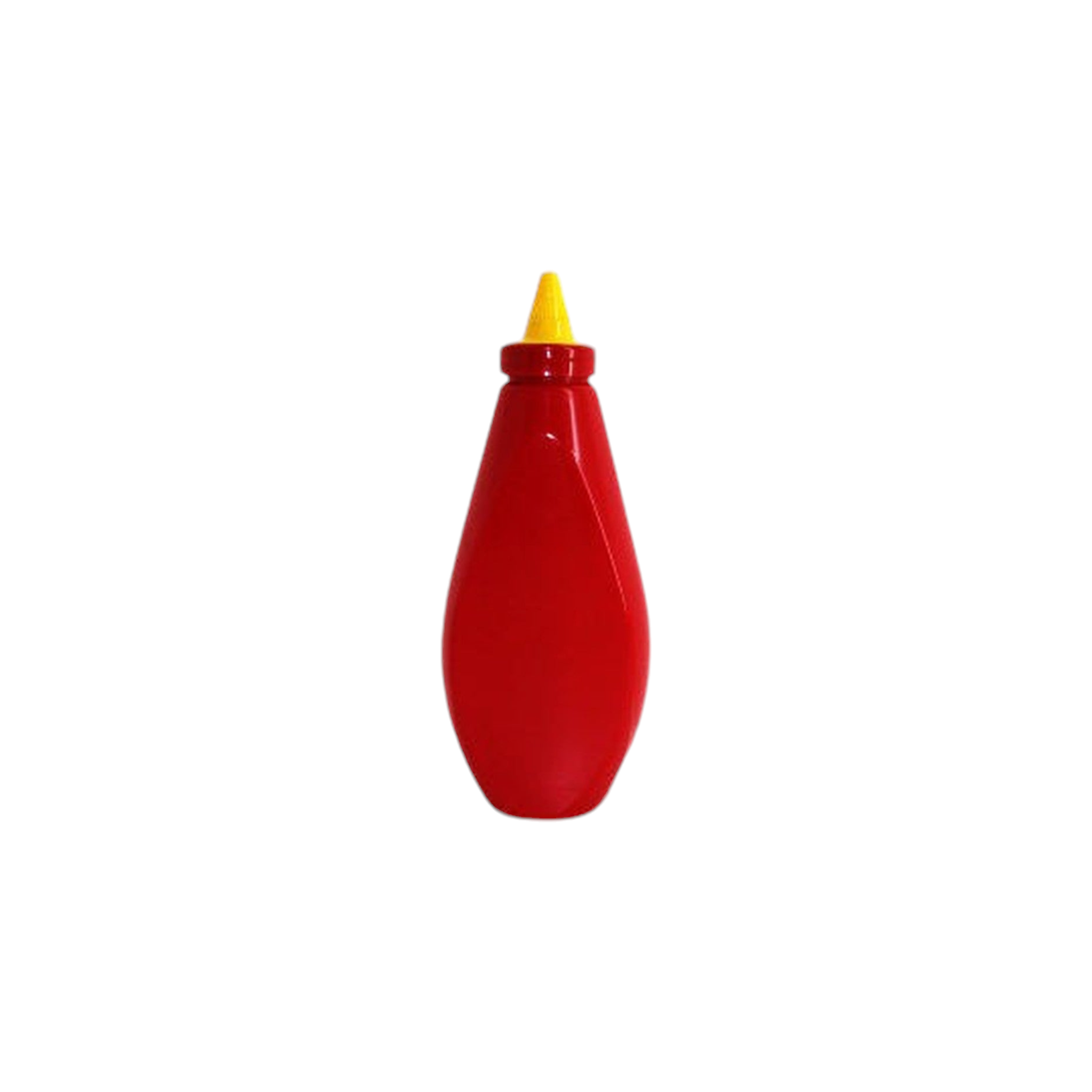 Plastic Squeeze Sauce Bottle 500ml Red