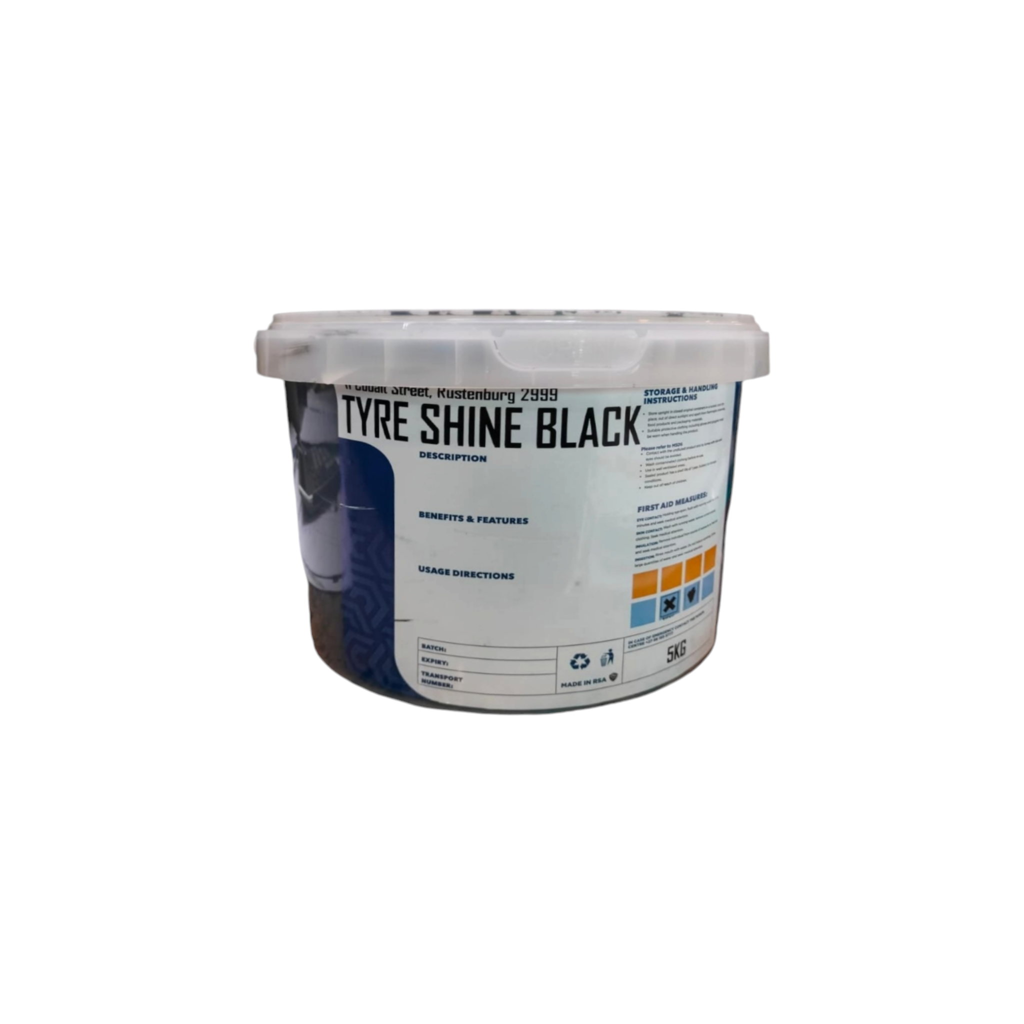 Tyre Shine Black 5kg