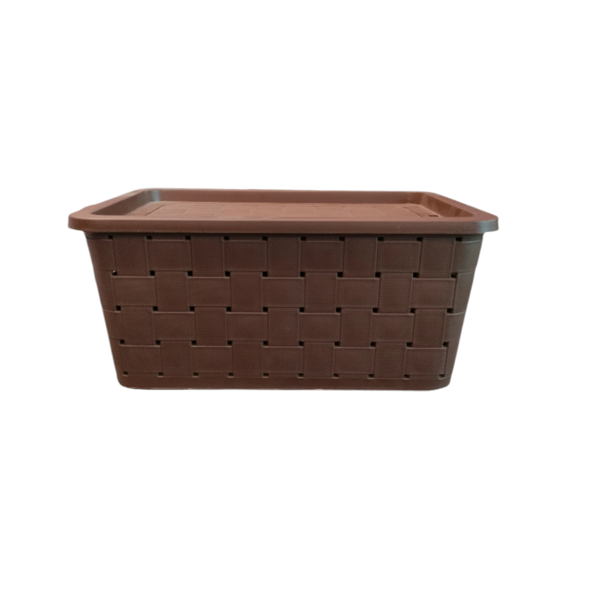 Plastic Storage Ribbon Basket Formosa Rectangular