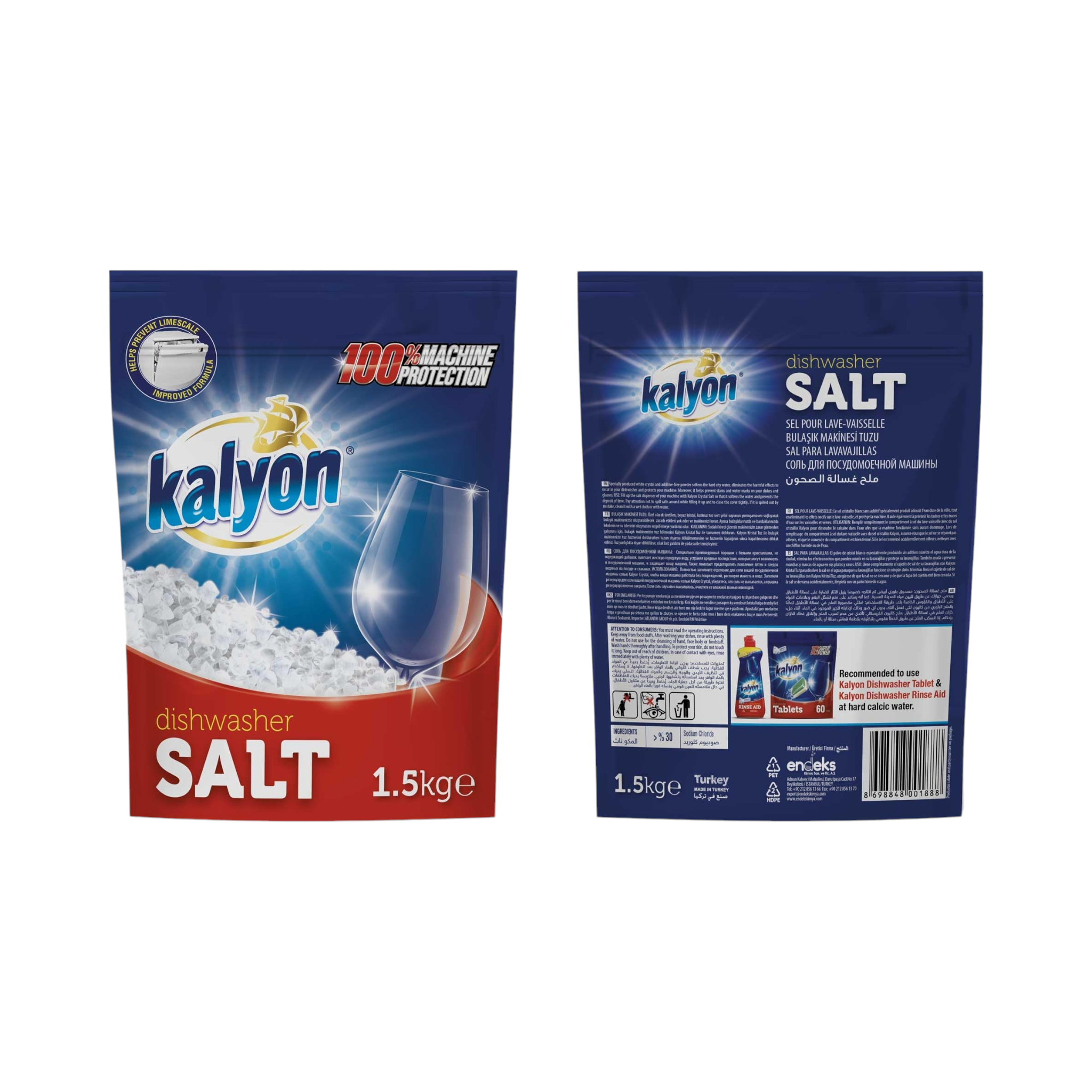 Kalyon Dishwasher Salt 1.5Kg