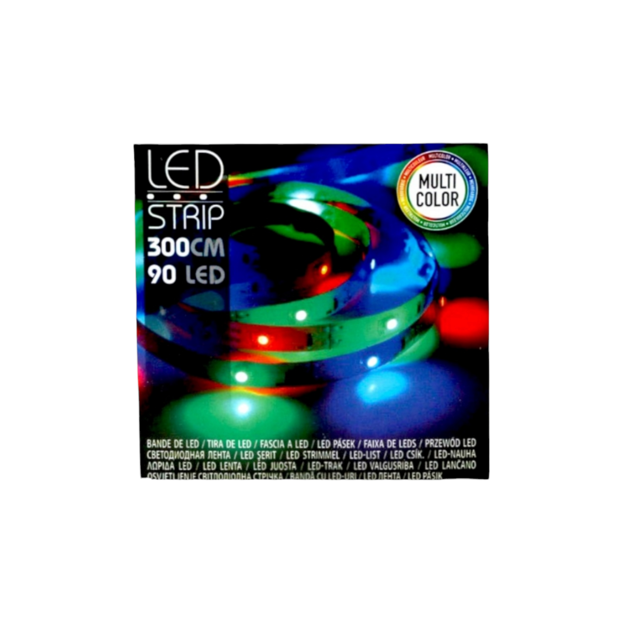 LED Strip Light 3m 90-Leds Multi Colour Battery operated Internal Garland with Illumination 22302