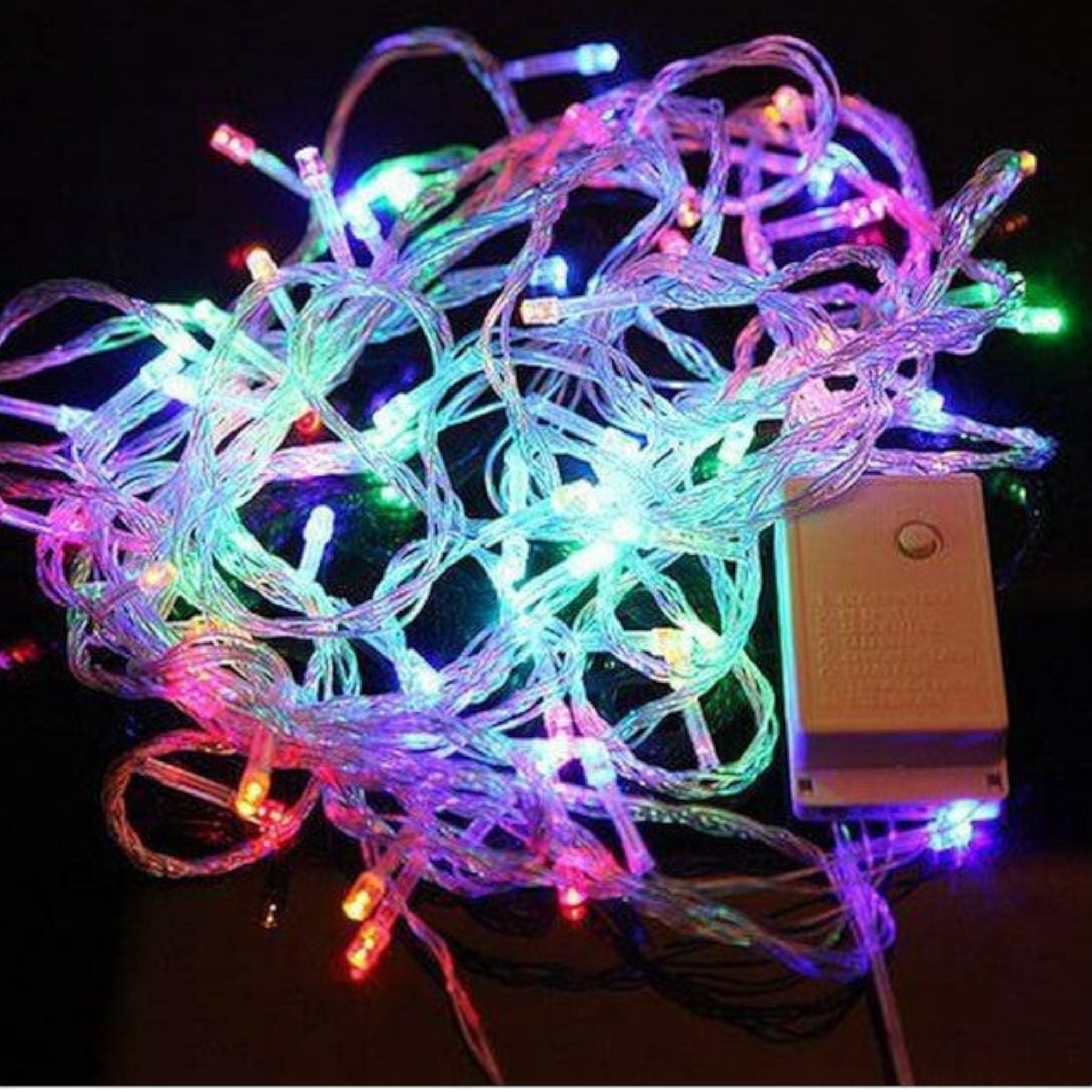 LED Fairy Rope Lights 10m Multi Extendable Decorative