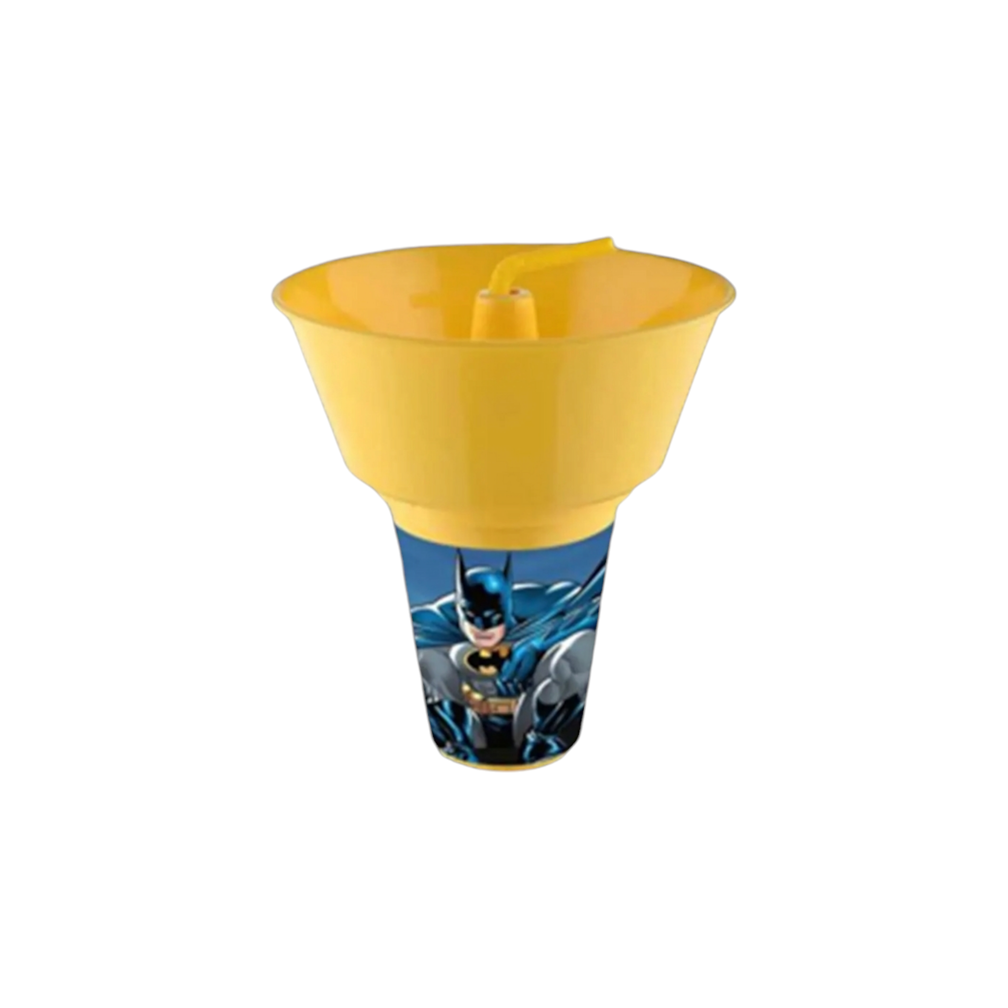 Tuffex Drink Cup & Snack Holder 2-in-1 Yellow TP564