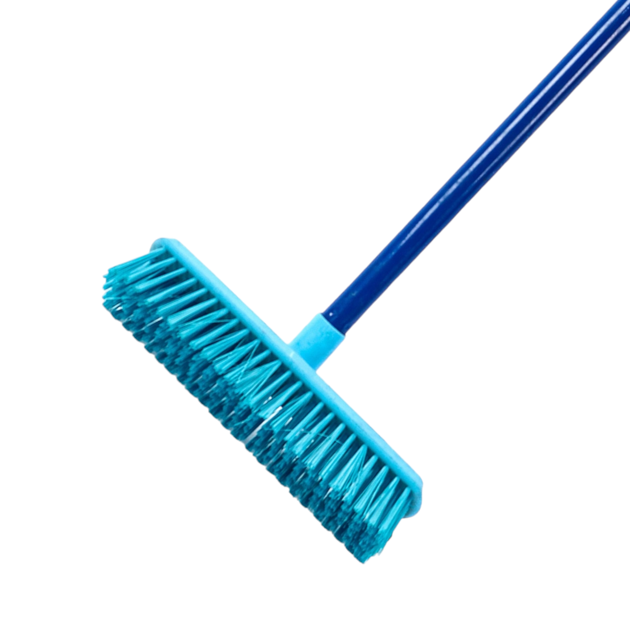 Household Floor Broom with Steel Handle Stick 375