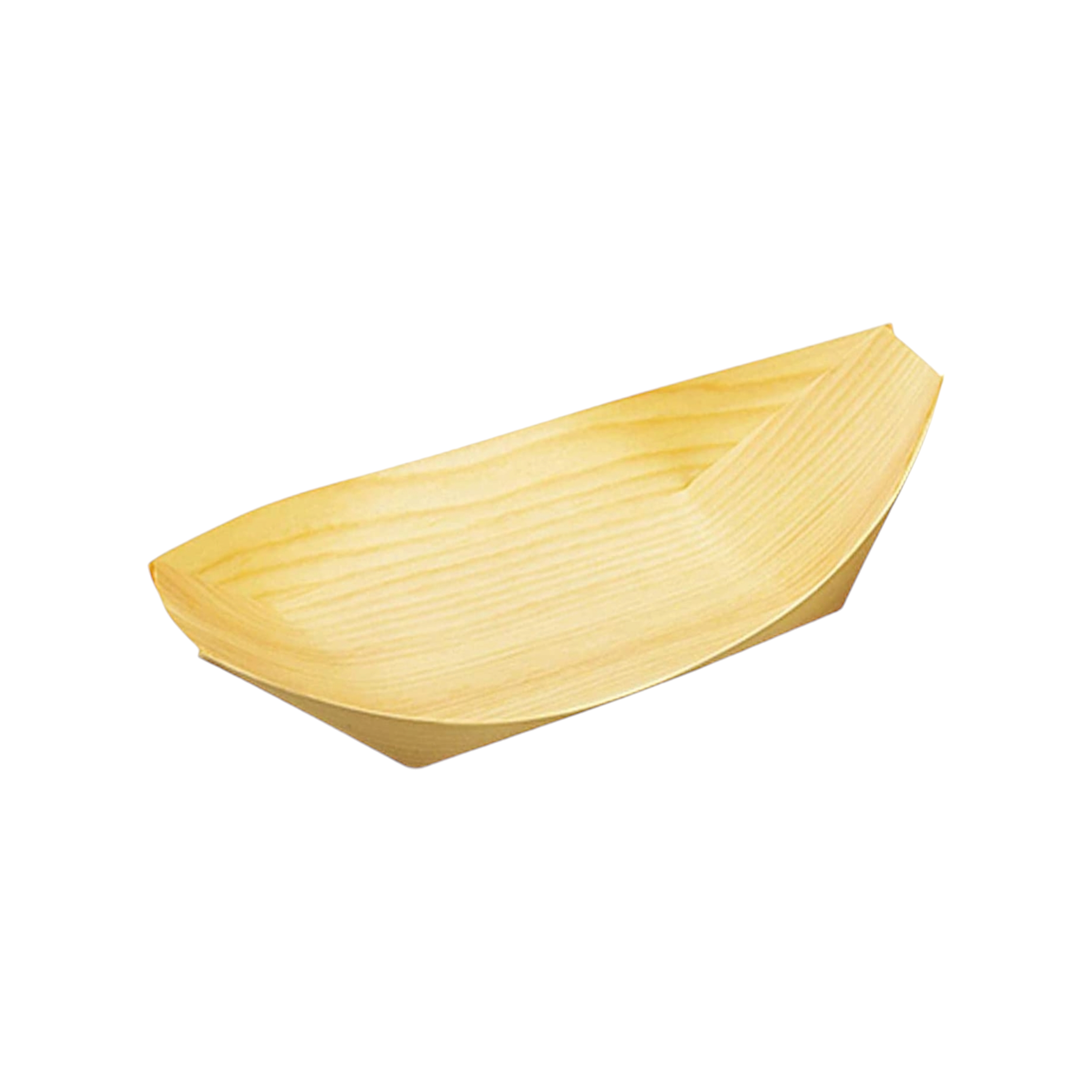 Bamboo Serving Boat Tray Disposable 12inch 30cm 1pc