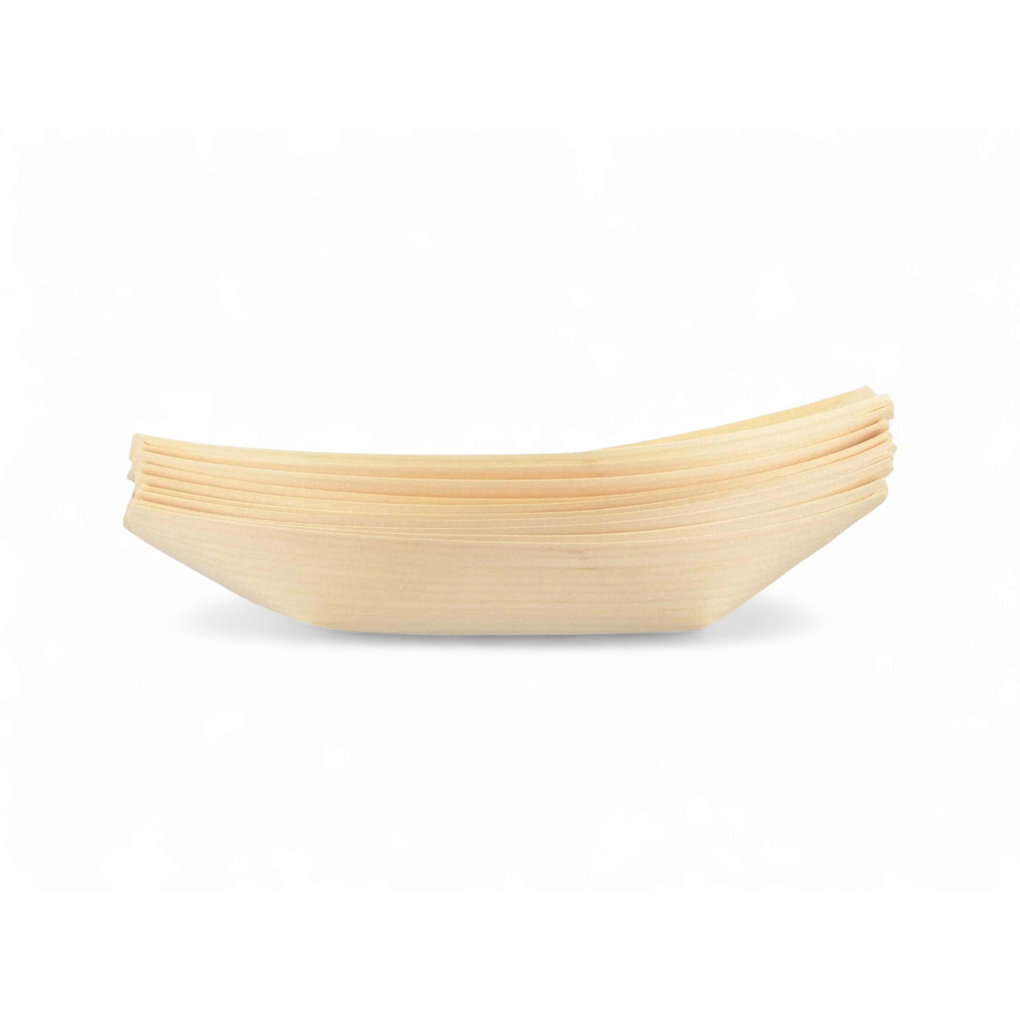 Bamboo Serving Boat Tray Disposable 12inch 30cm 1pc