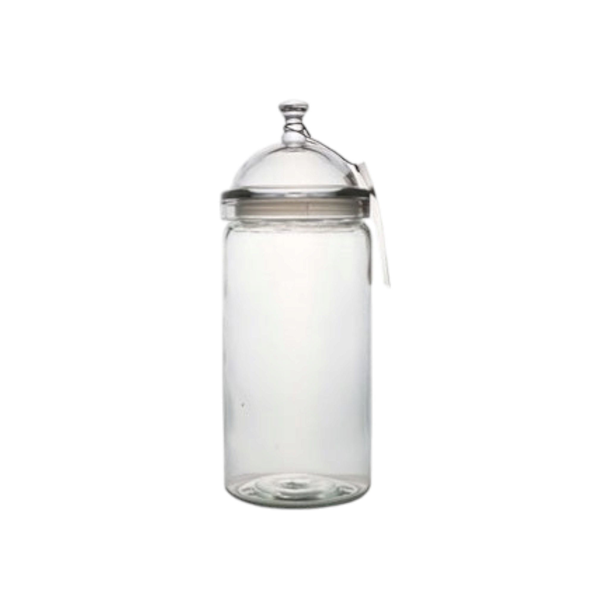 Aqua Glass Canister Round 2L 26057