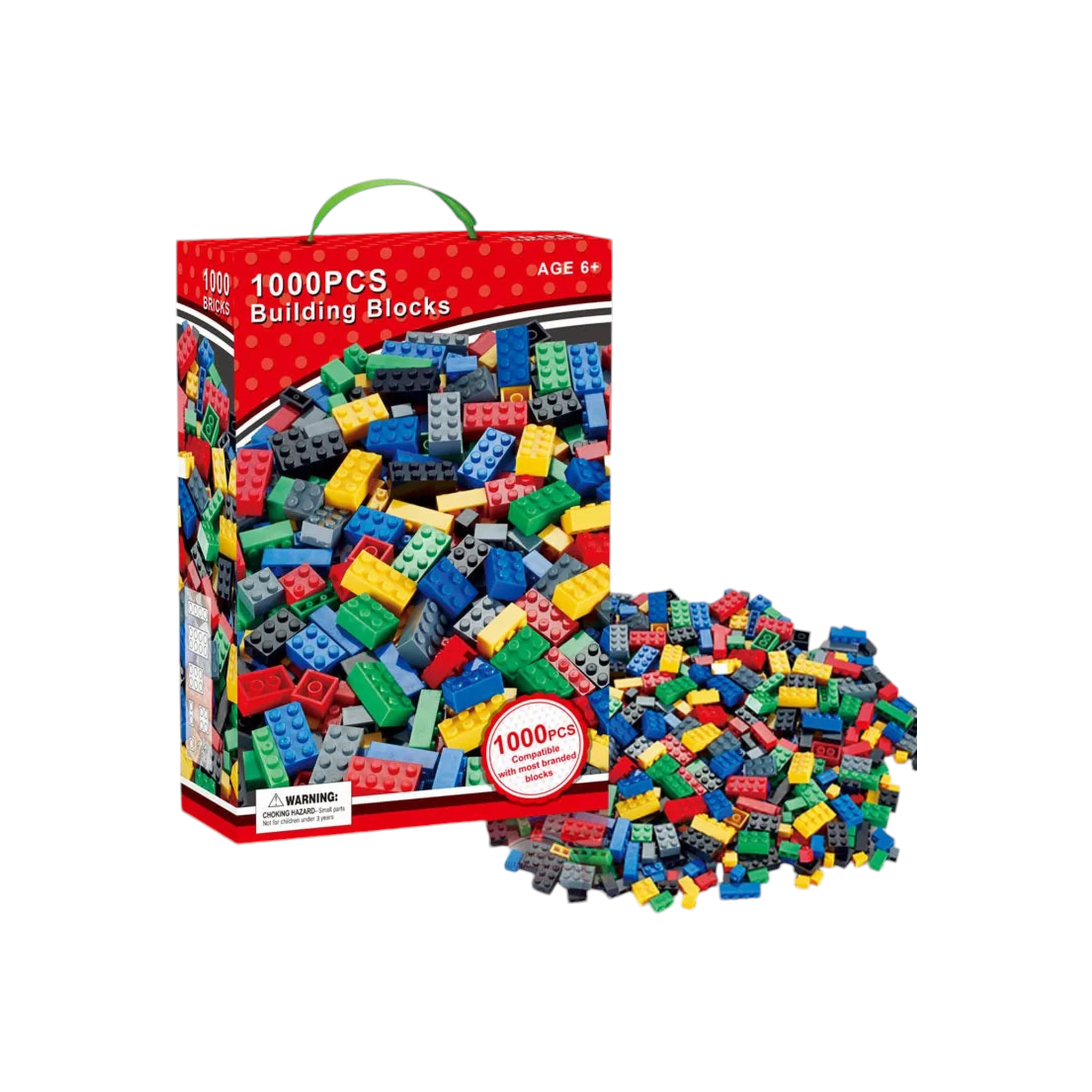 Kids Play Building Blocks - Bricks 1000pcs