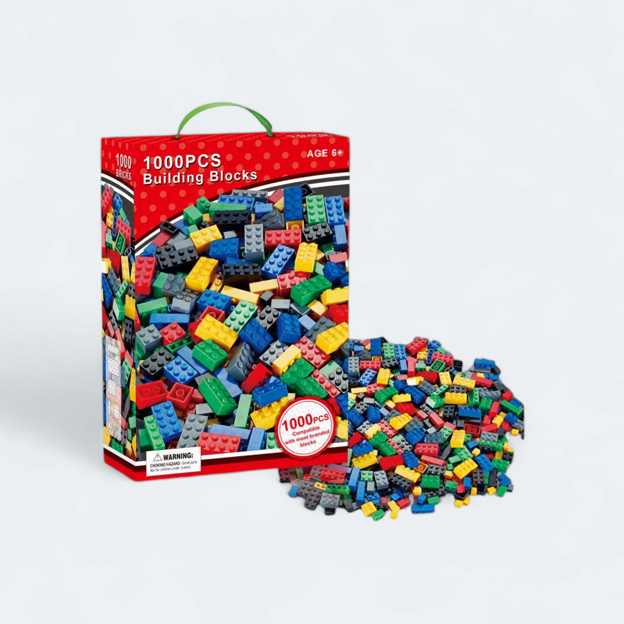 Kids Play Building Blocks - Bricks 1000pcs