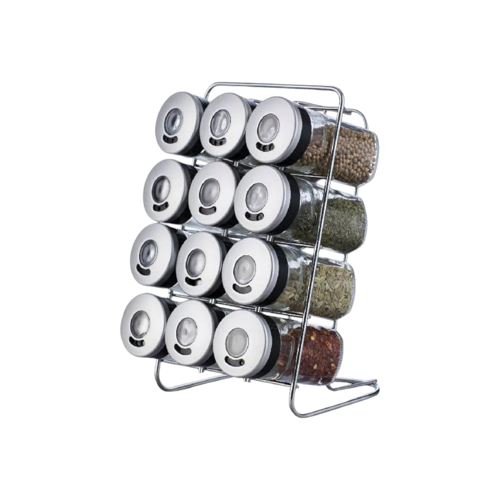 Aqua Spice Rack 12-Jar 25021