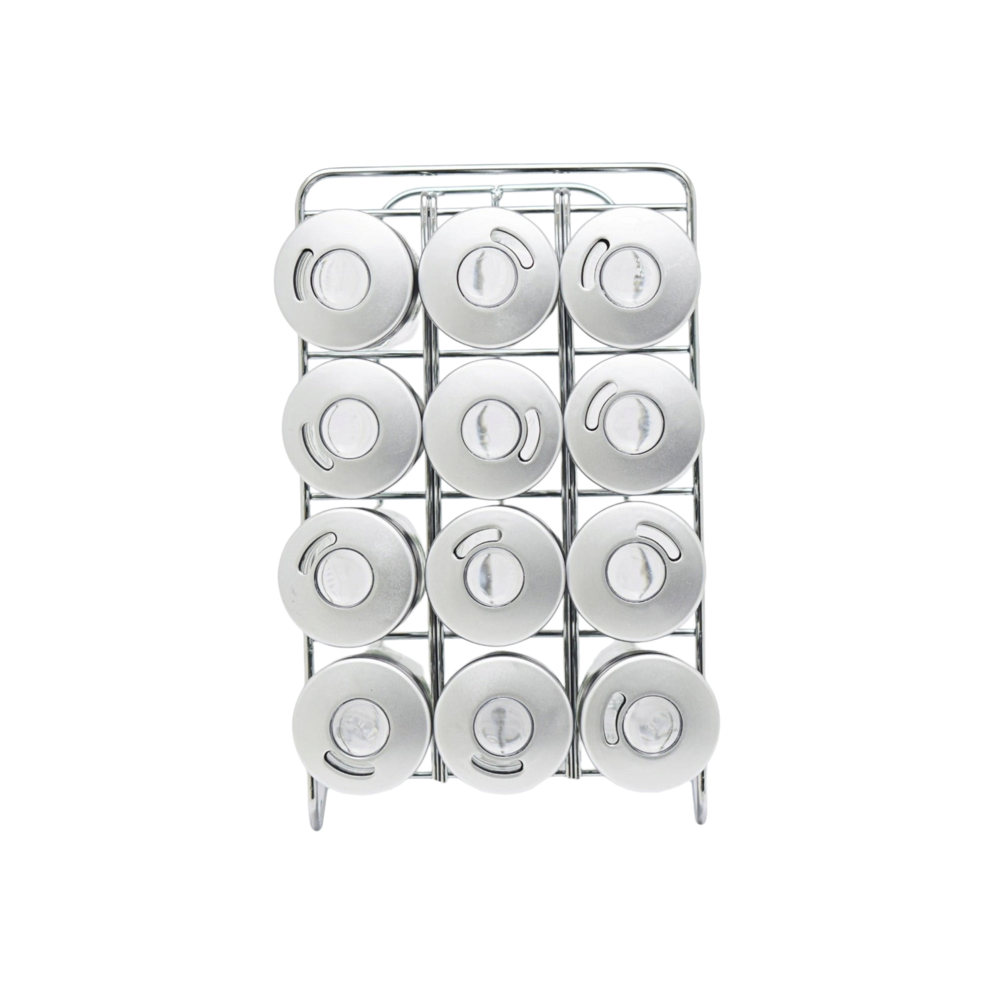 Aqua Spice Rack 12-Jar 25021