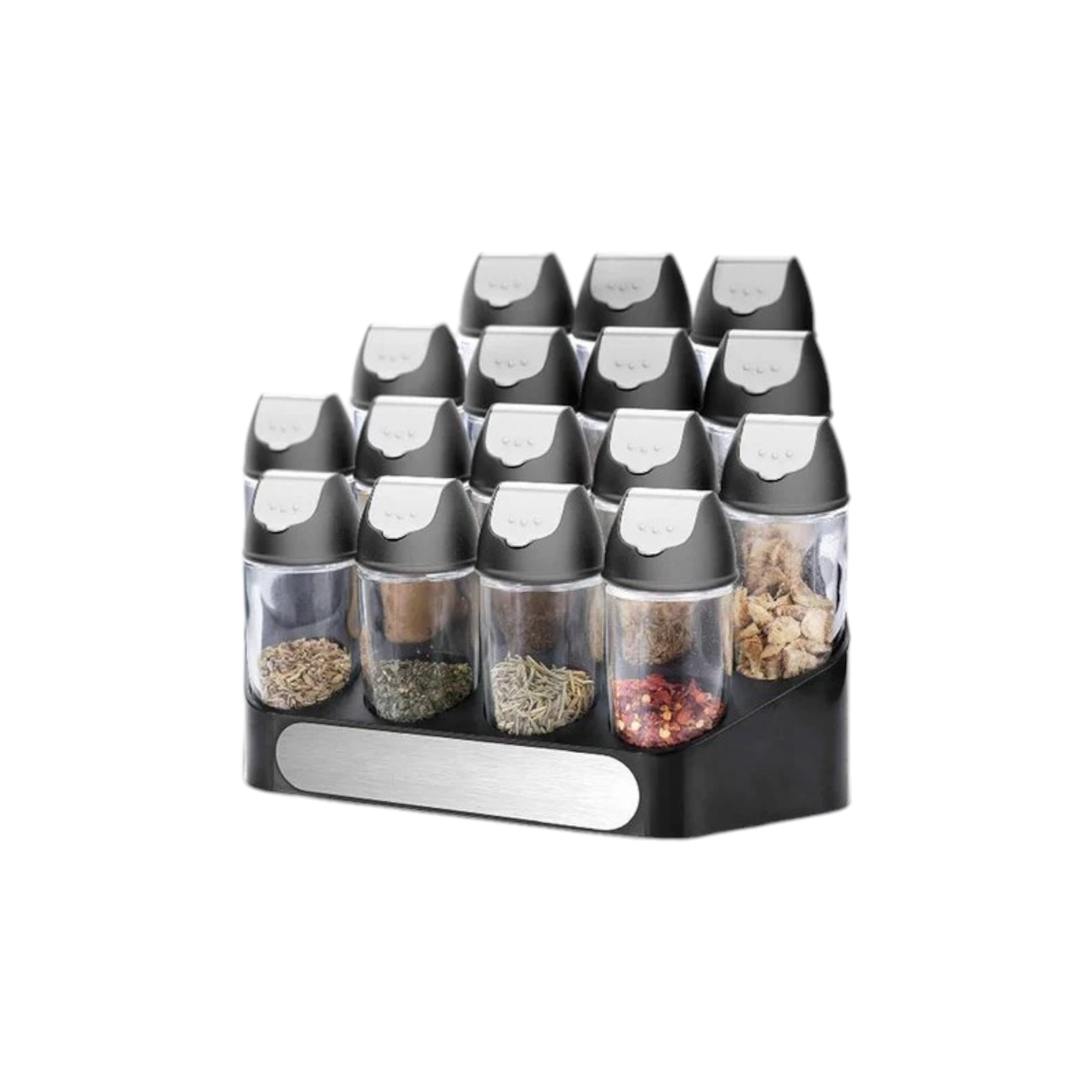 Aqua Spice Rack 16-Jar 25020