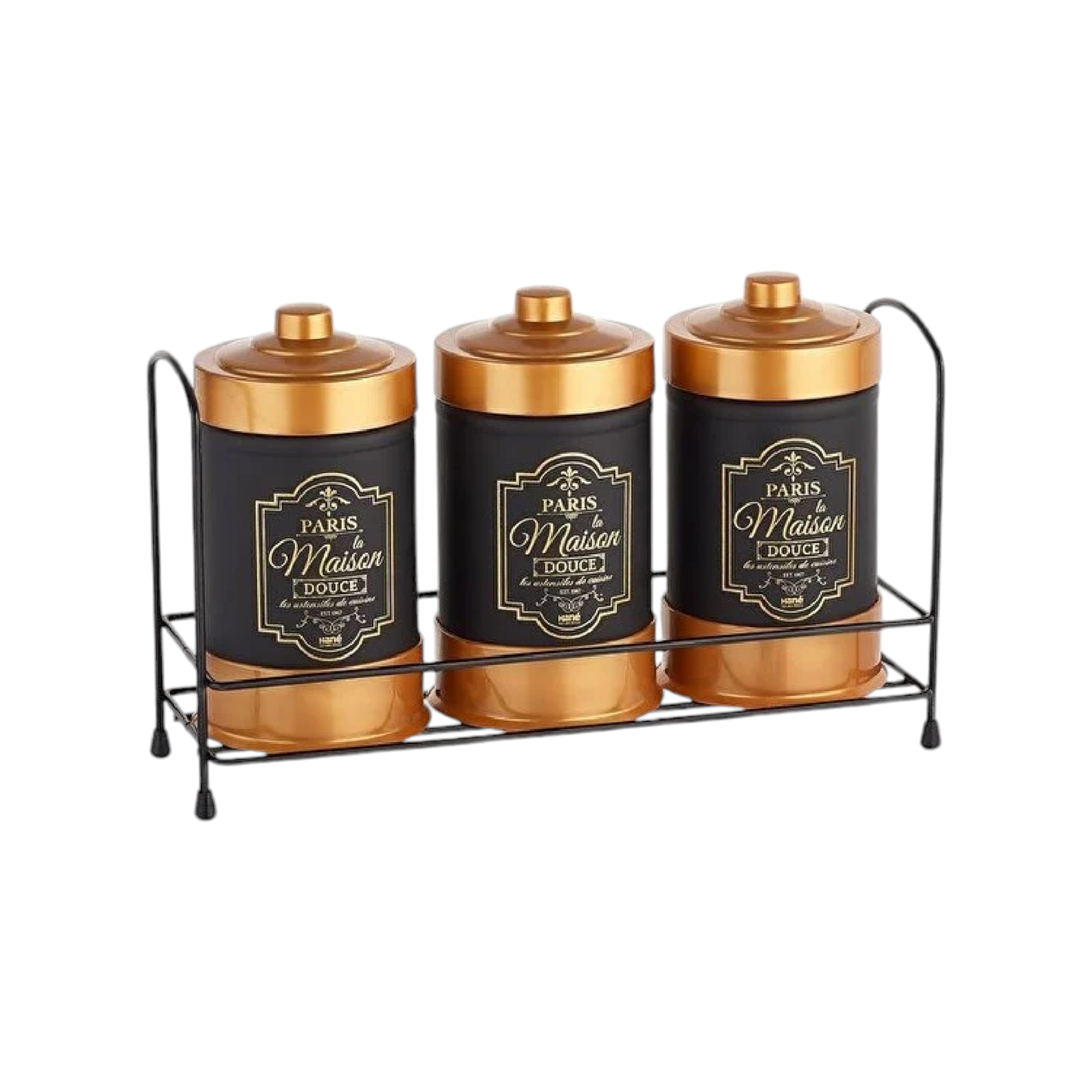 Hane Paris Luxe Spice Jar Set Of 3 HN-2504