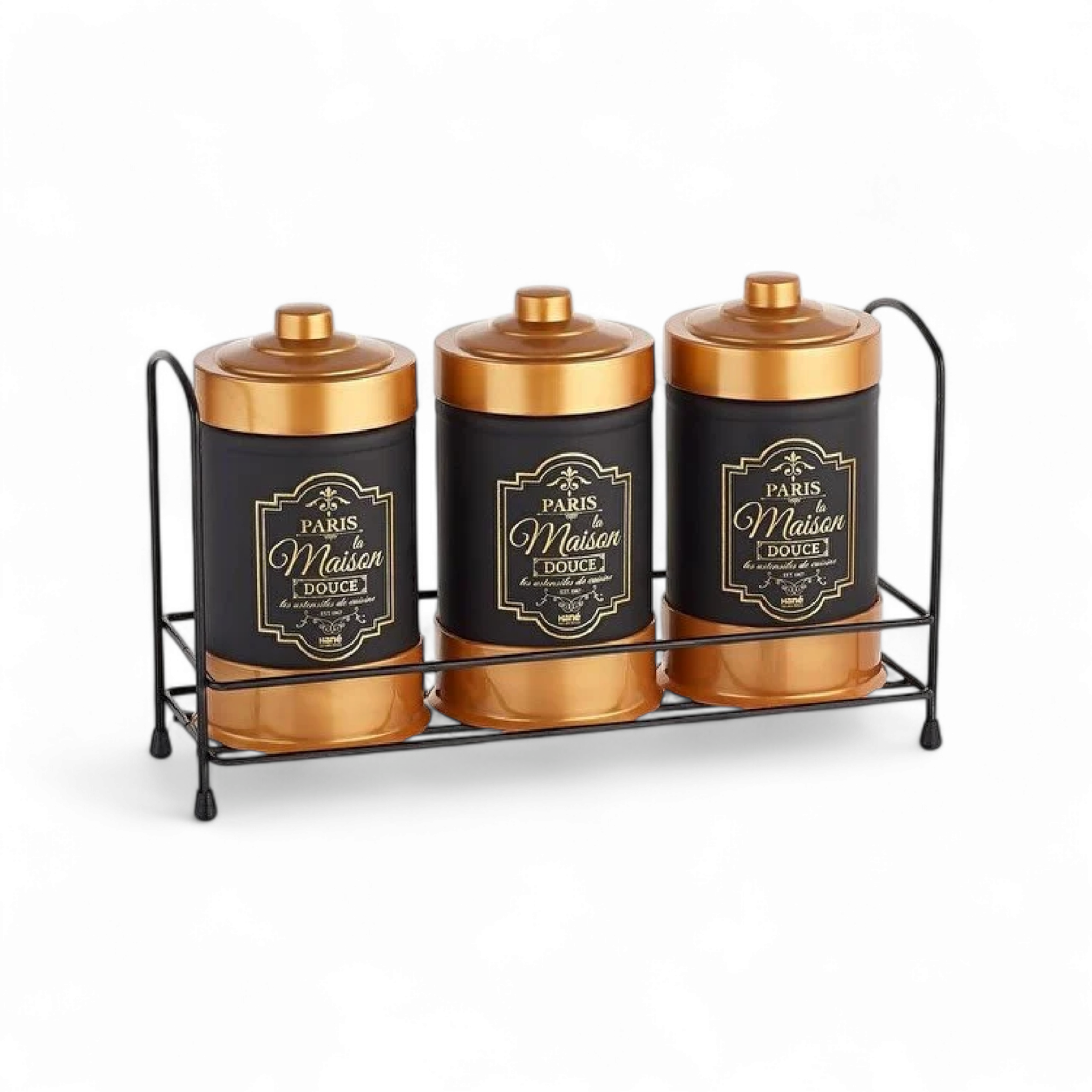 Hane Paris Luxe Spice Jar Set Of 3 HN-2504