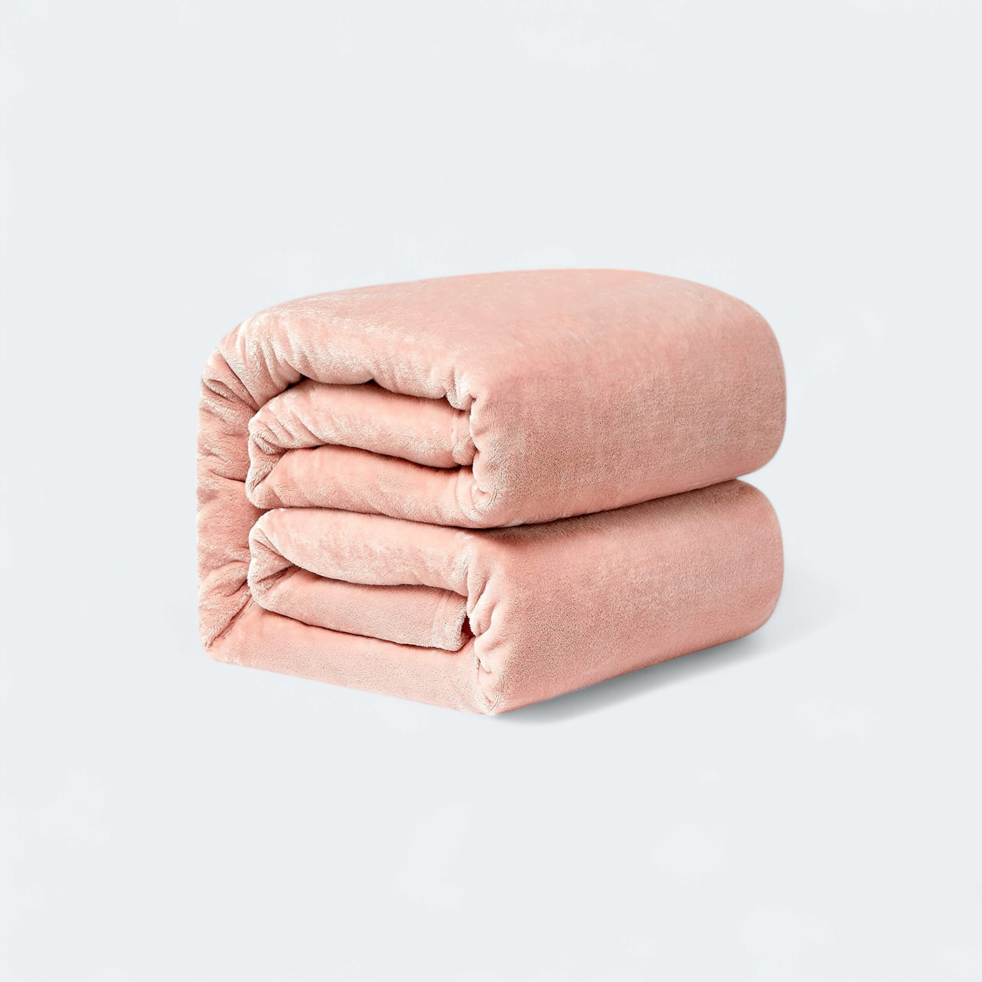 Home Living 127x152cm Plush Coral Flannel Throw Sapphire